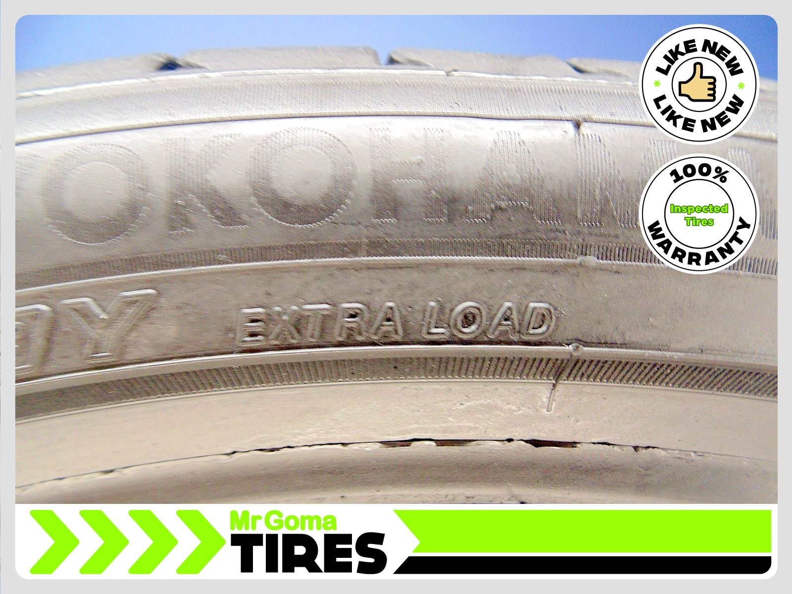 4 YOKOHAMA ADVAN SPORT V107 BMW X7 315/30ZR23 & 275/35R23 USED TIRES 8.1/32TREAD