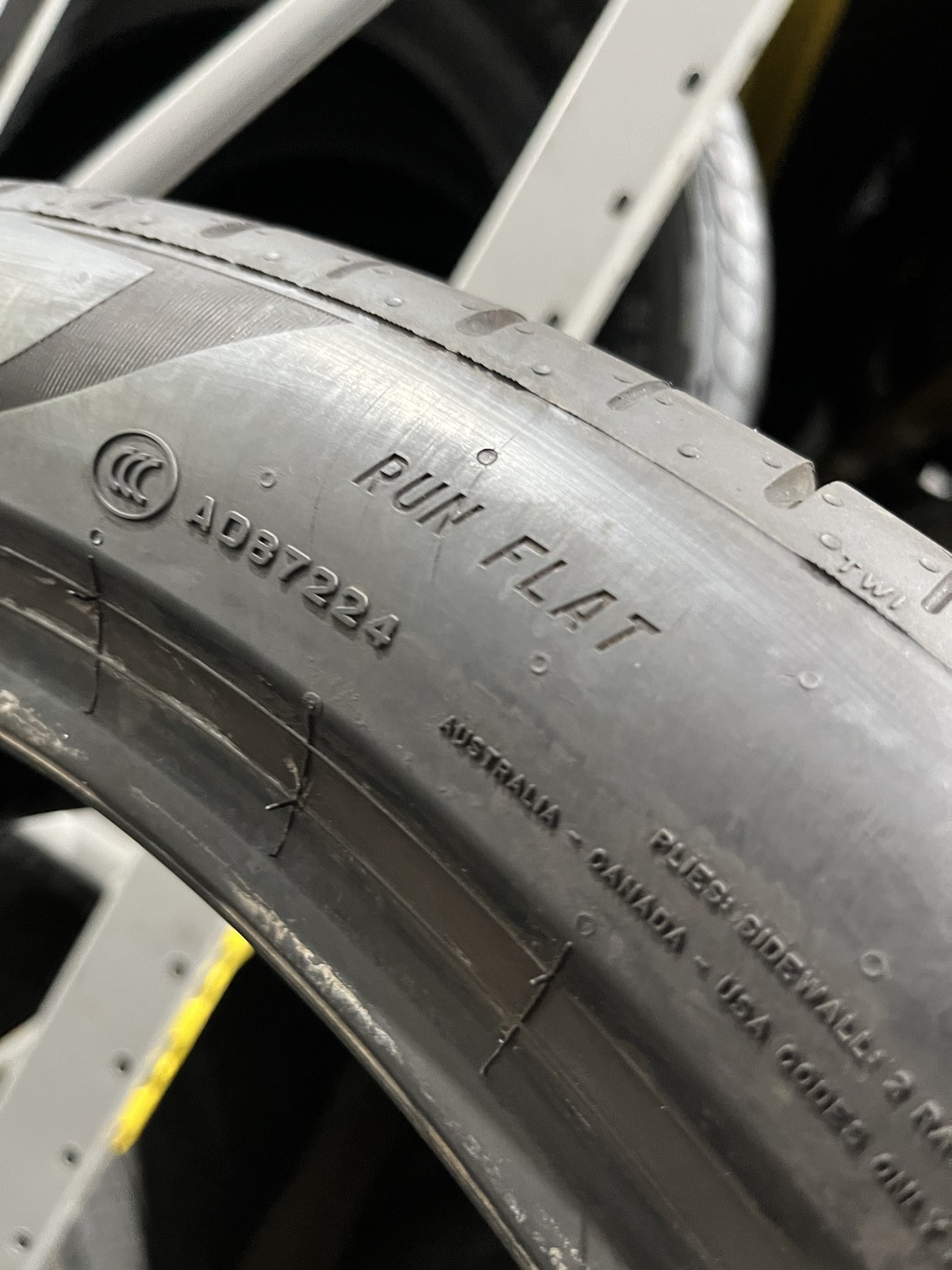 1 Tire Pirelli P Zero PZ4 Run Flat ★ BMW 275/40R22 107Y DOT.5024 8/32