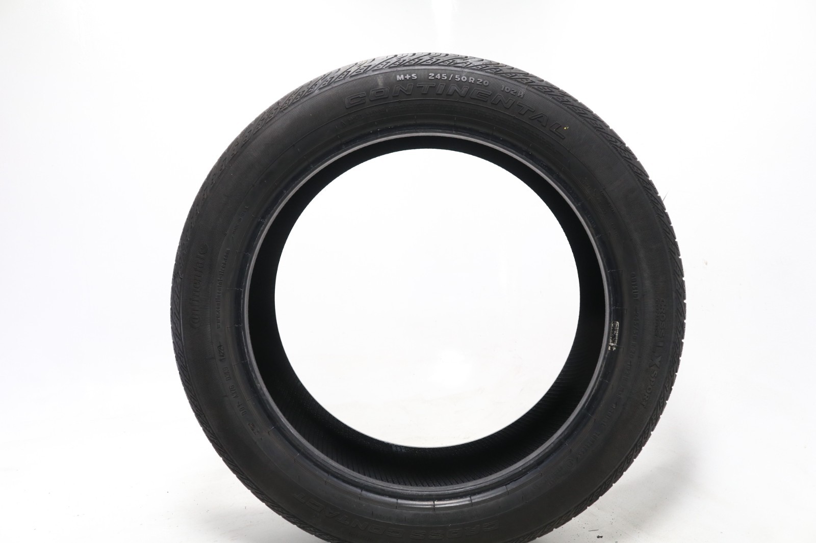 Set of 2 Used 245/50R20 Continental CrossContact LX Sport – 102H – 7.5/32