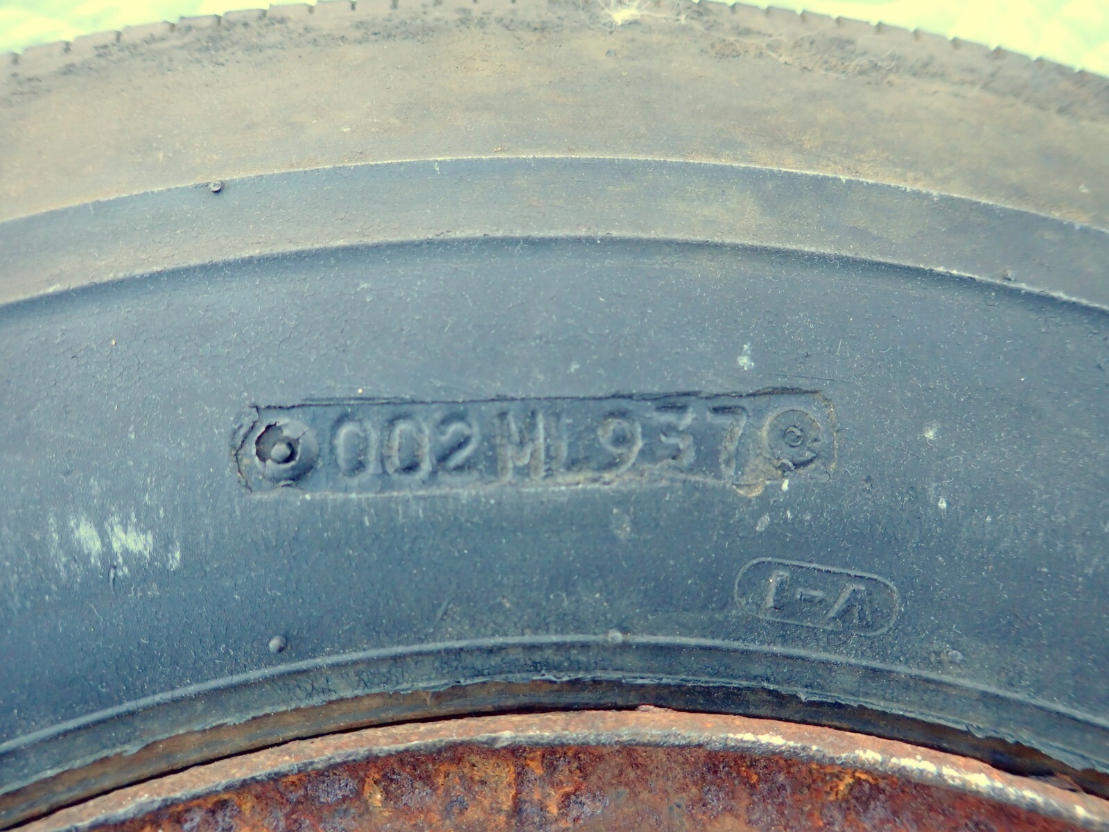 GM 15×8 Rally Wheel Firestone F70-15 Wide Oval Tire 69 Corvette OEM NCRS Points