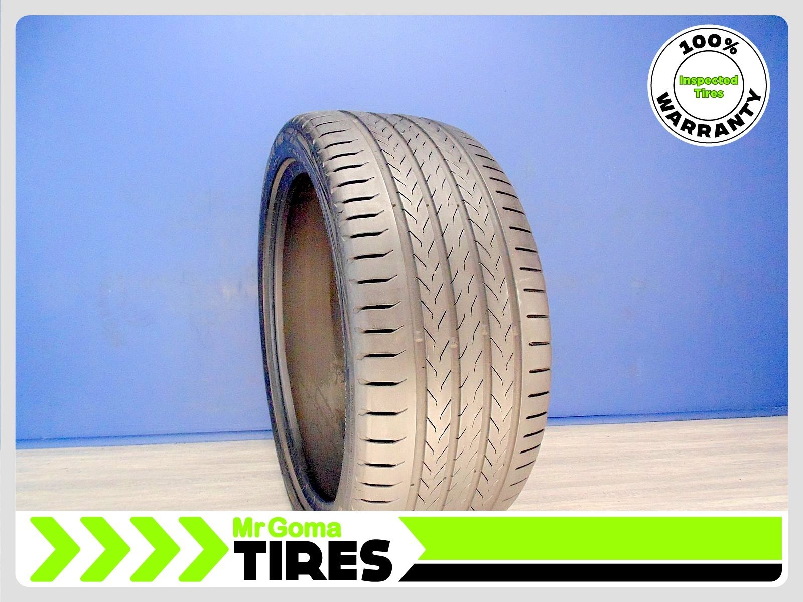1 CONTINENTAL ECOCONTACT 6 Q MO XL 245/40R20 USED TIRE 7.3/32 TREAD 99Y 2454020