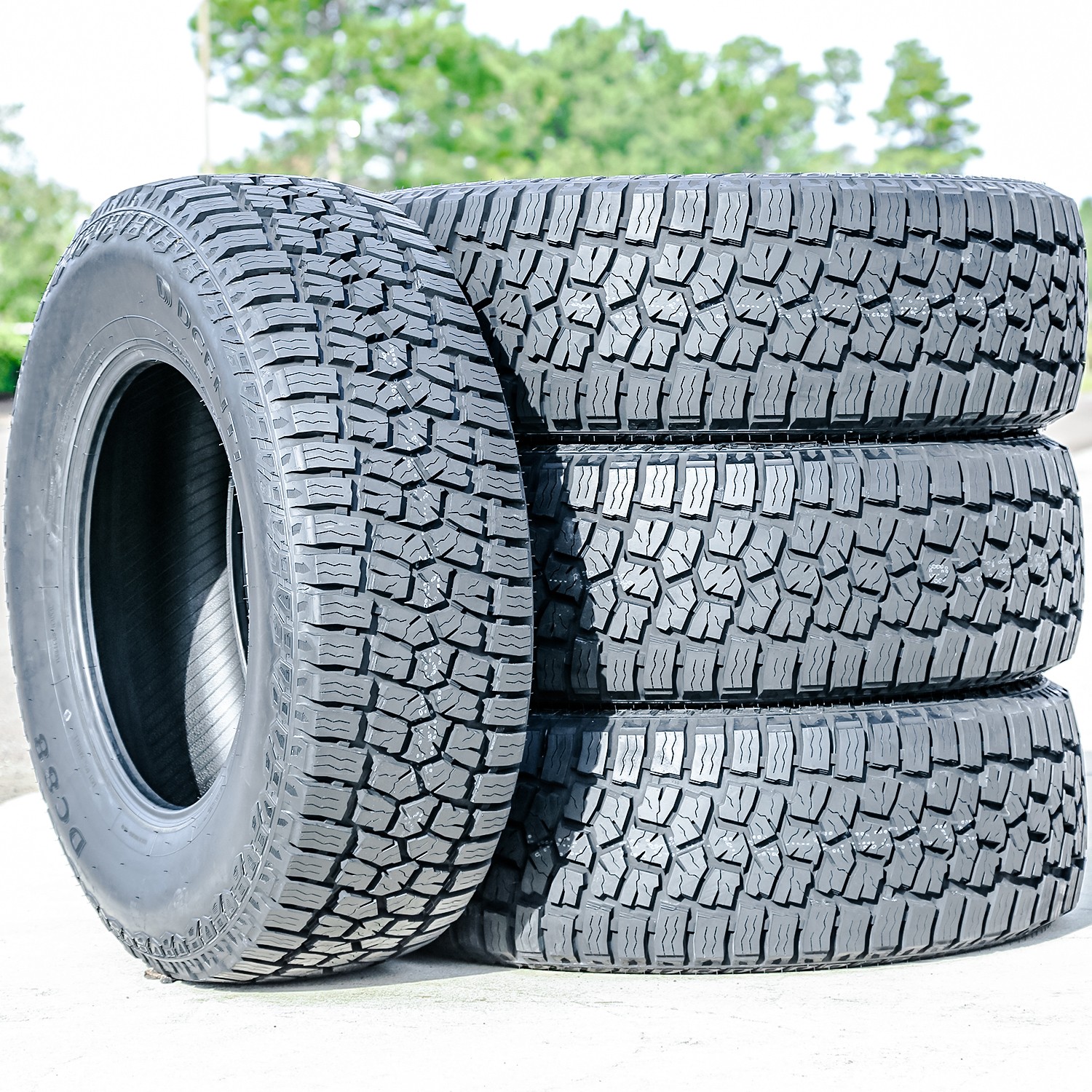 4 Dcenti DC88 AT 305/55R20 121/118Q E 10 Ply A/T Tires 40k Mi Warranty 500AA
