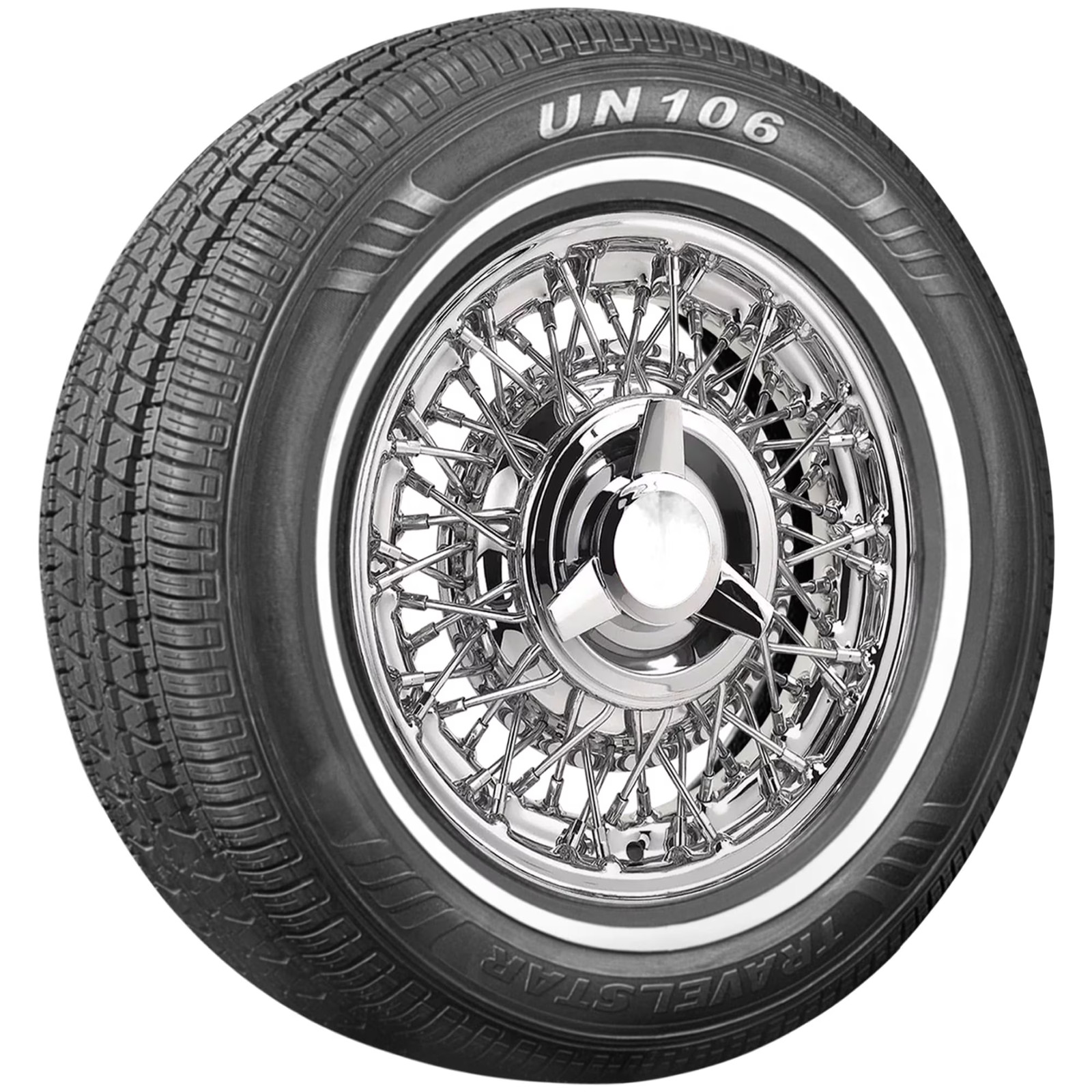 Travelstar UN106 All Season 155/80R13 155/80/13 79T Passenger Tire White Wall 14