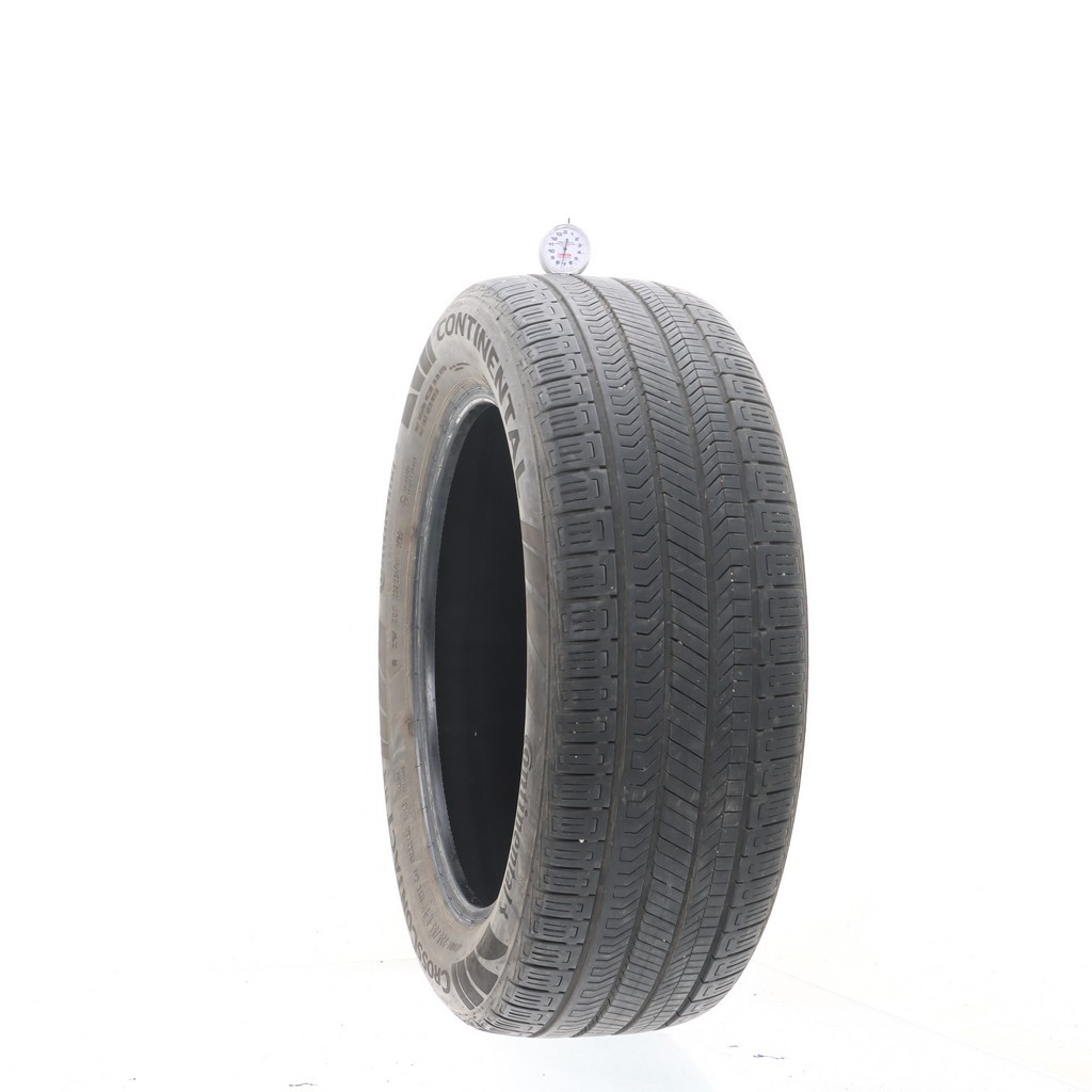 Set of (4) Used 235/55R19 Continental CrossContact RX 101H – 6-7/32