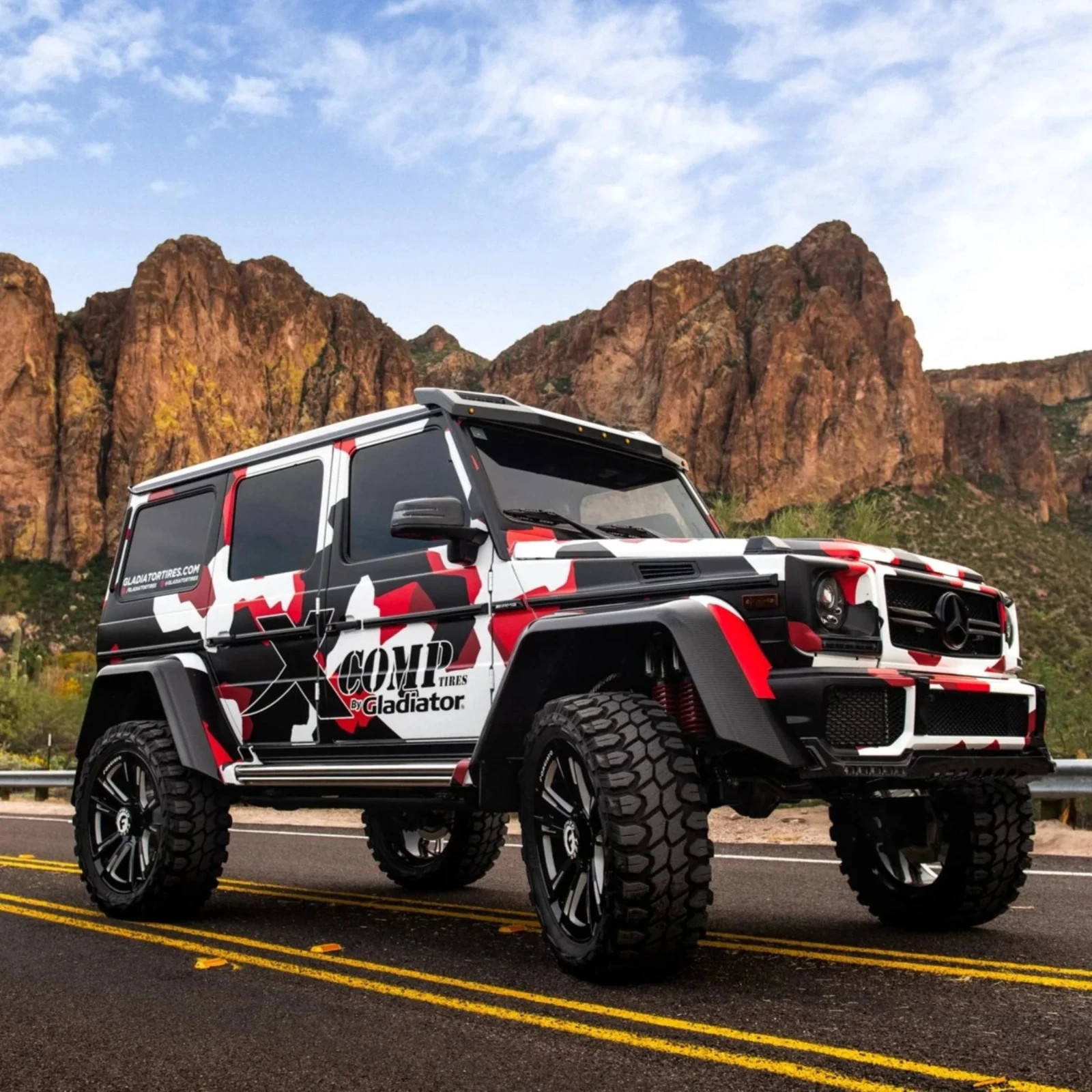QTY 4 Tires Gladiator X Comp M/T LT 37X13.50R20 Load F 12 Ply 128Q MT Mud NEW