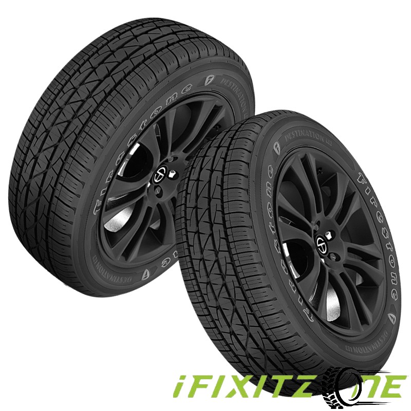 2 Firestone Destination LE3 OWL 265/65R17 112T 700AB, Highway Truck Suv 70K MILE