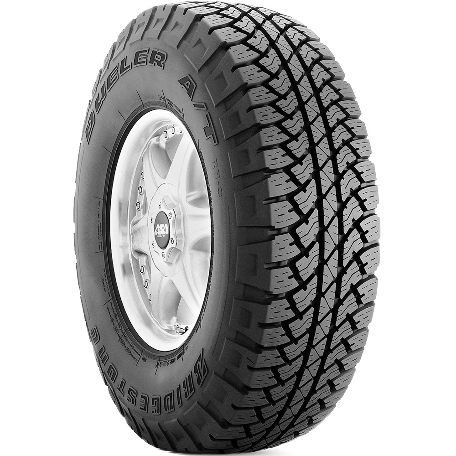 4 Tires Bridgestone Dueler A/T RH-S 255/75R17 115T AT All Terrain