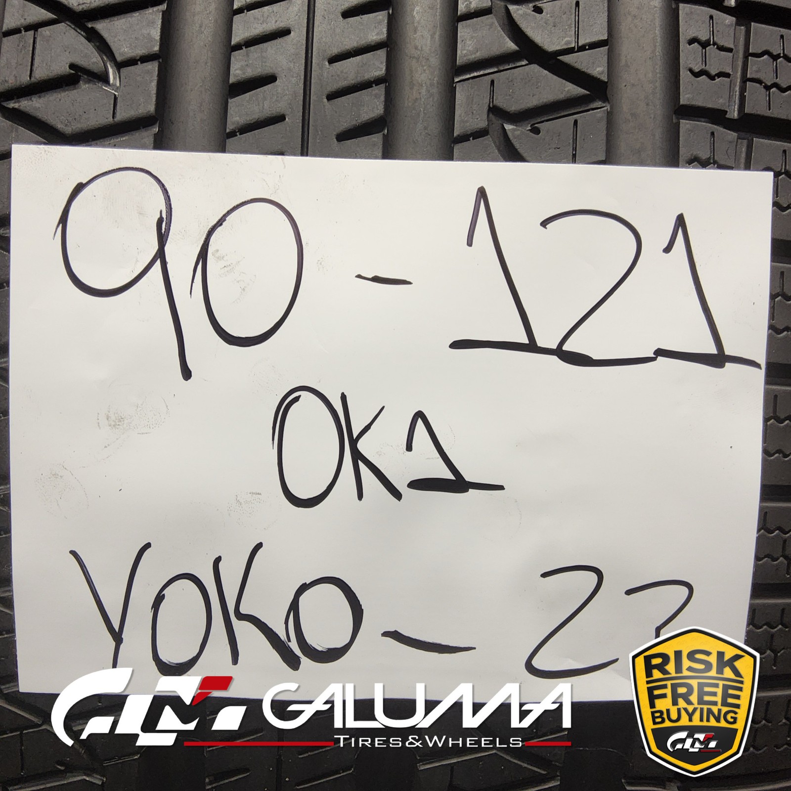 1 (One) Tire LikeNEW Yokohama Advan V35A XL 315/35R22 315/35/22 3153522 #90121