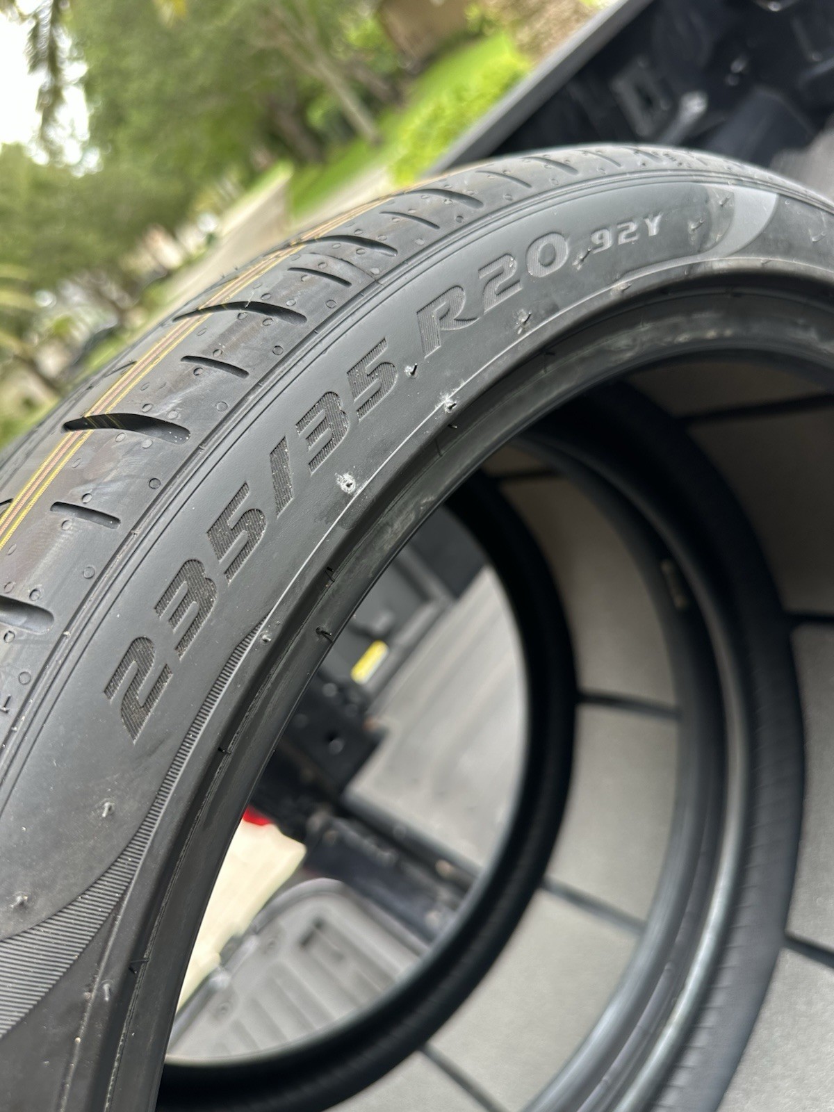 Pirelli PZero PZ4 235/35R20 XL 92Y New Pair Of 2 PNCS Foam (T0) Tesla 3 Tires