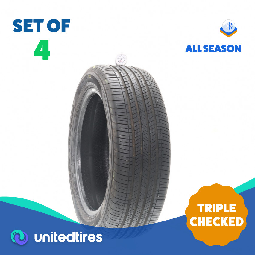 Set of (4) Used 225/55R19 Goodyear Eagle Touring 99V – 7.5-9.5/32 (16WSL)