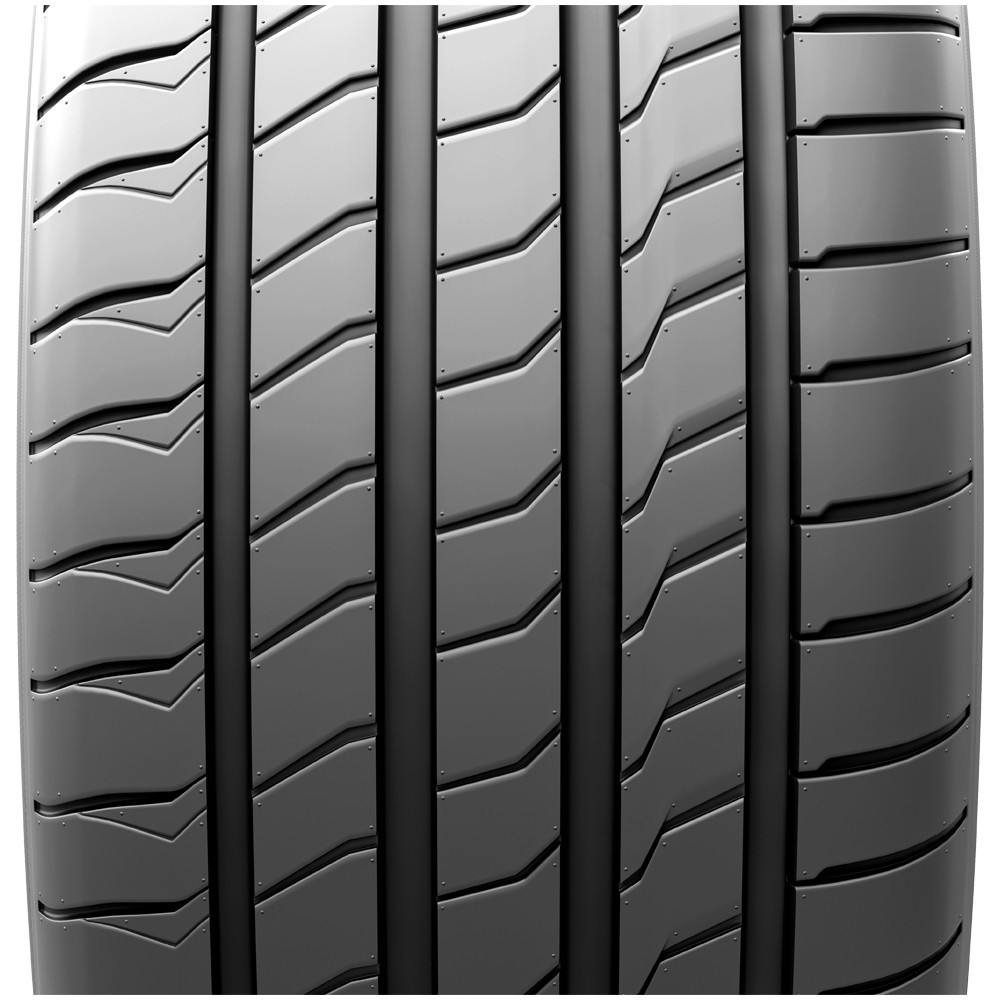(QTY 2) 235/35ZR20 Lexani Volt-EC 92Y XL Black Wall Tires