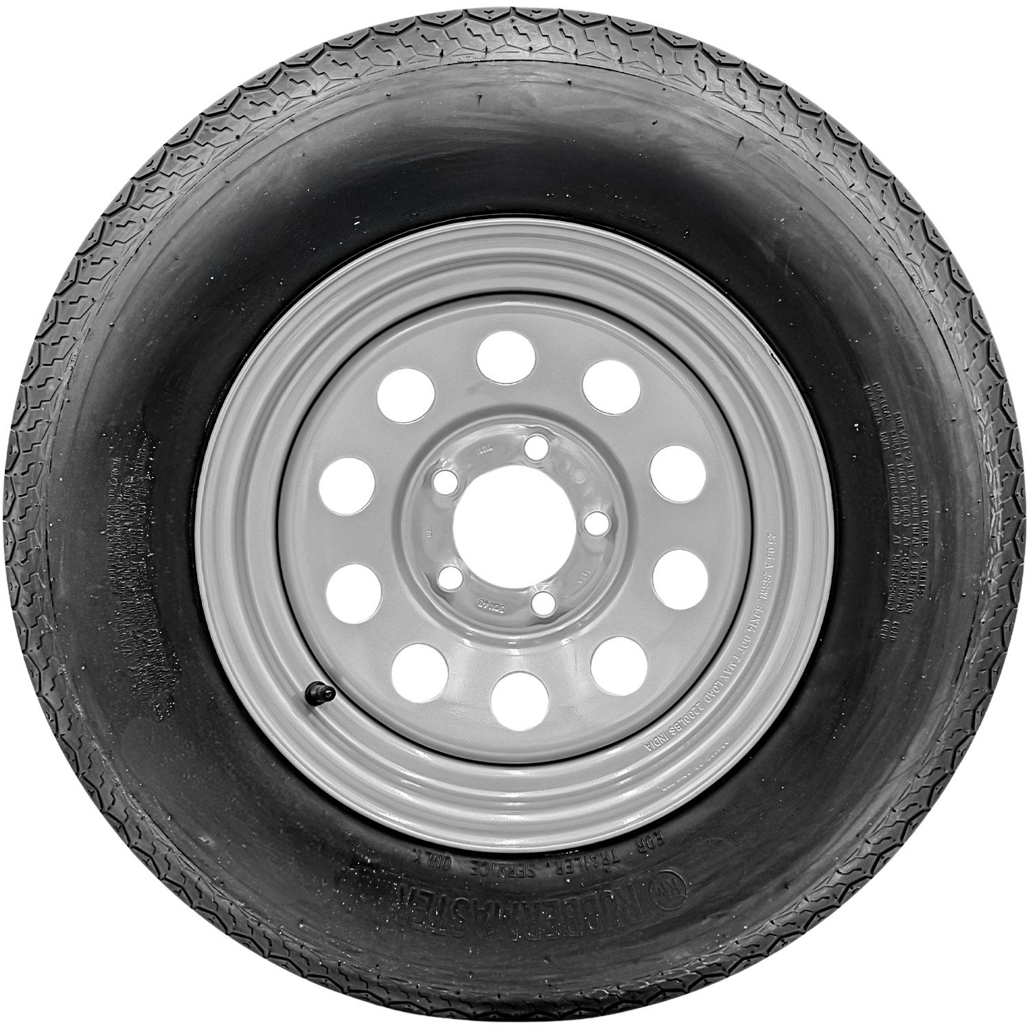2 Assemblies RubberMaster H187 ST F78-14 6 Ply 14×6 5 x 114.3 Silver Modular