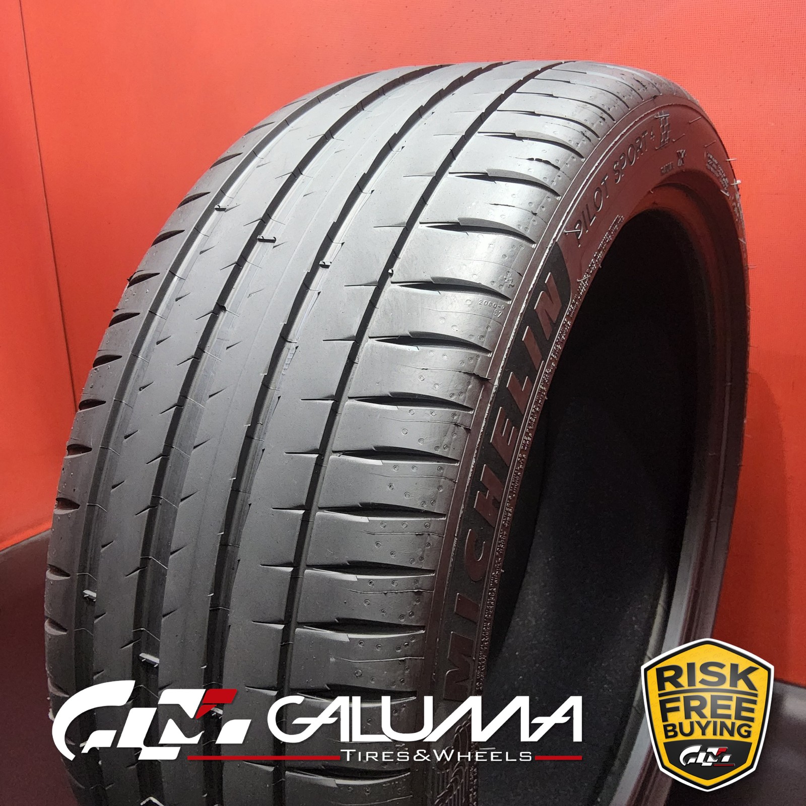 1 Tire LikeNEW Michelin Pilot Sport 4 (Acoustic) AO XL 255/40R20 255/40/20 96046