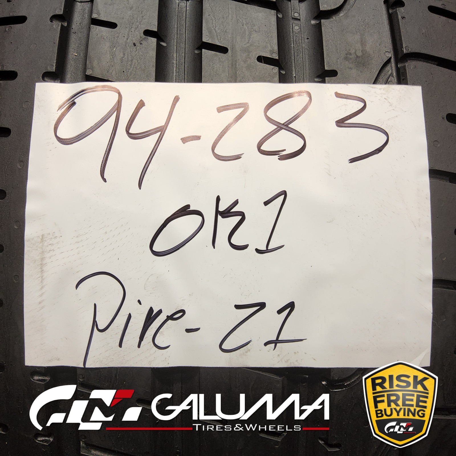 1 (One) Tire LikeNEW Pirelli P Zero (N1) XL 295/35R21 295/35/21 2953521 #94283