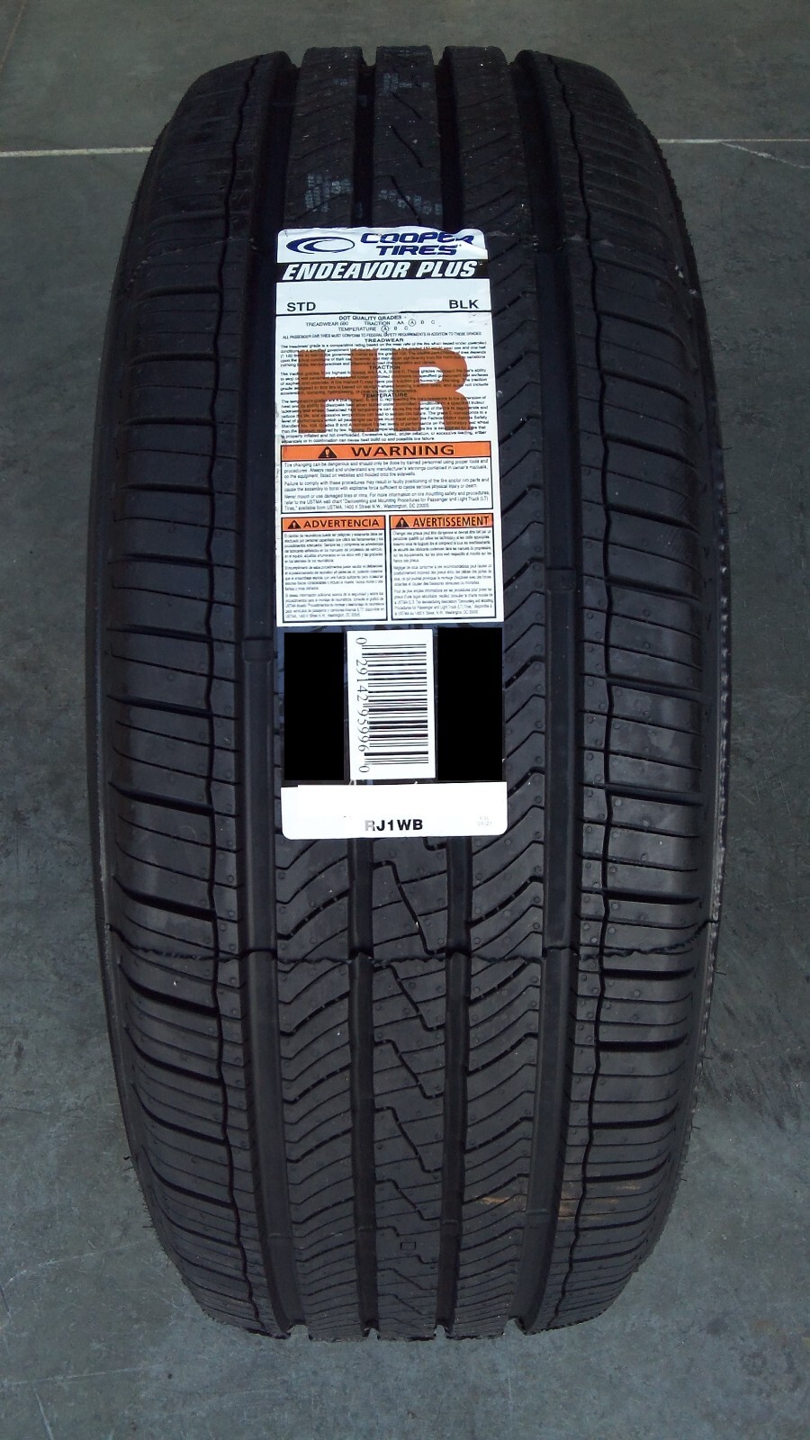 4 New 255/55R20 Inch Cooper Endeavor Plus Tires 2555520 55 20 R20 55R 680AA