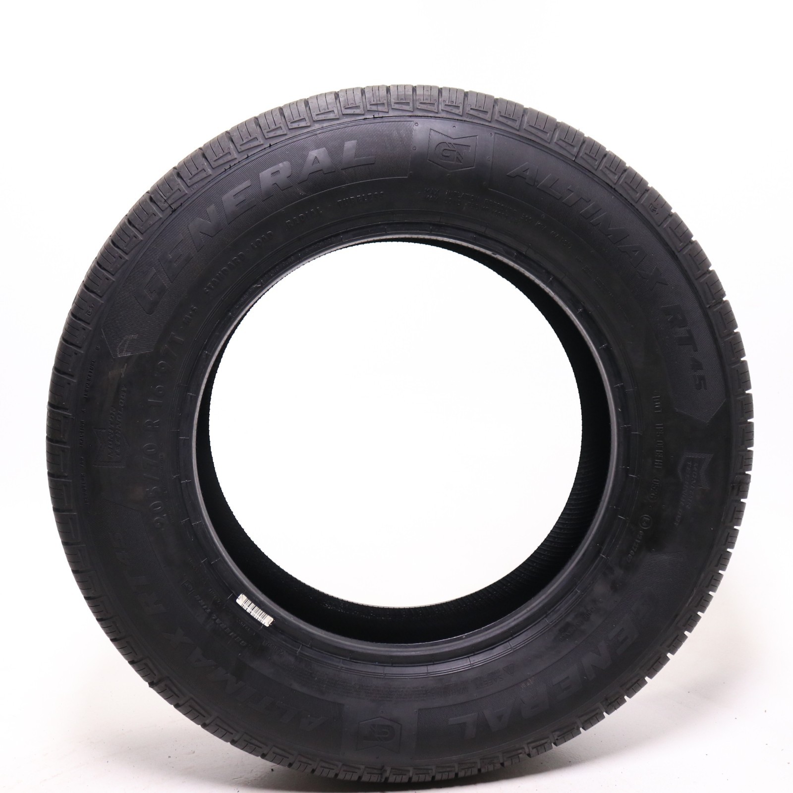 Set of 2 Take Off 205/70R16 General Altimax RT45 – 97T – 10-10.5/32 No Repairs