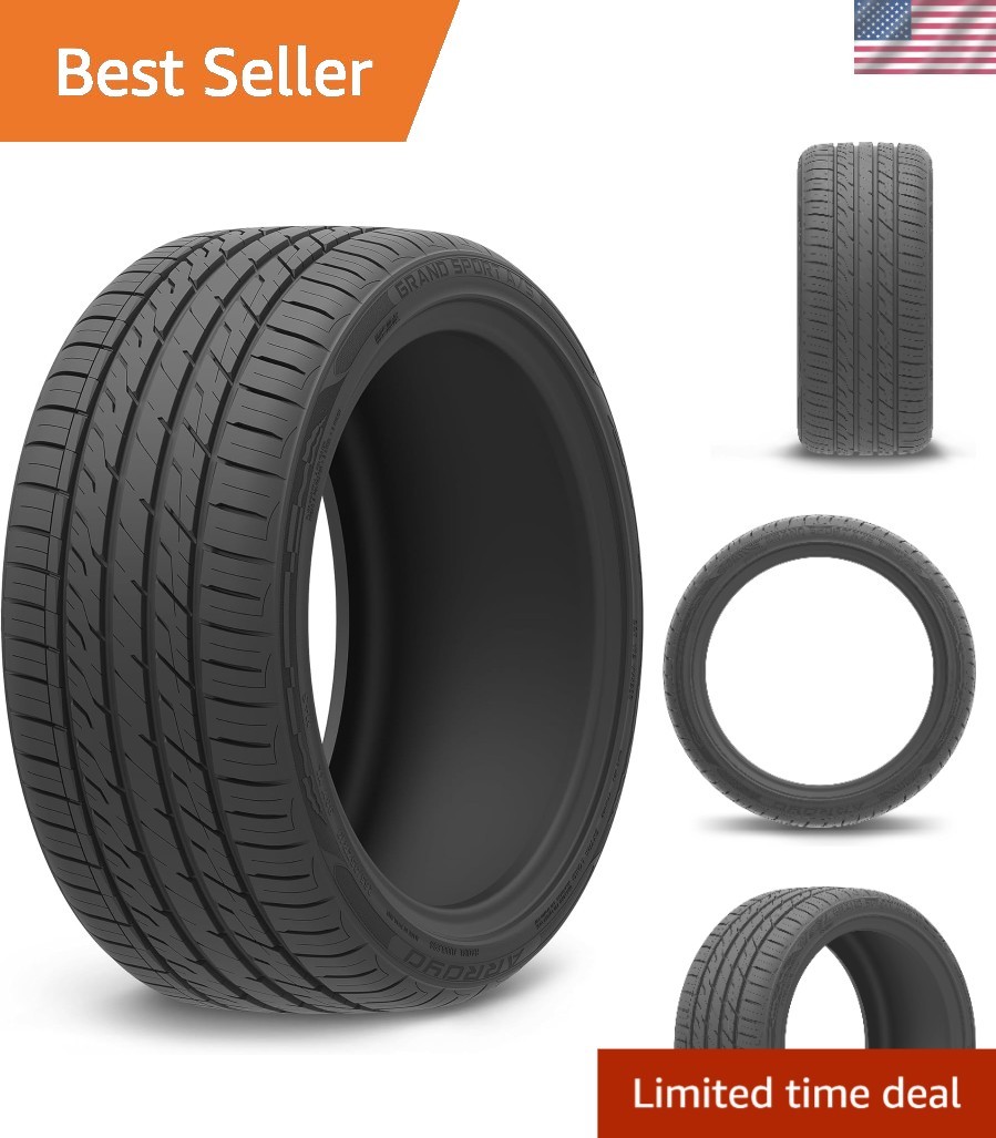 195/55ZR16 Grand Sport A/S Tire – Secure Handling & Hydroplaning Resistance
