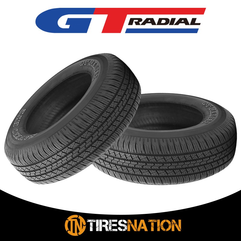 (1) New GT Radial SAVERO HT2 P225/70R16 101T OWL Tires