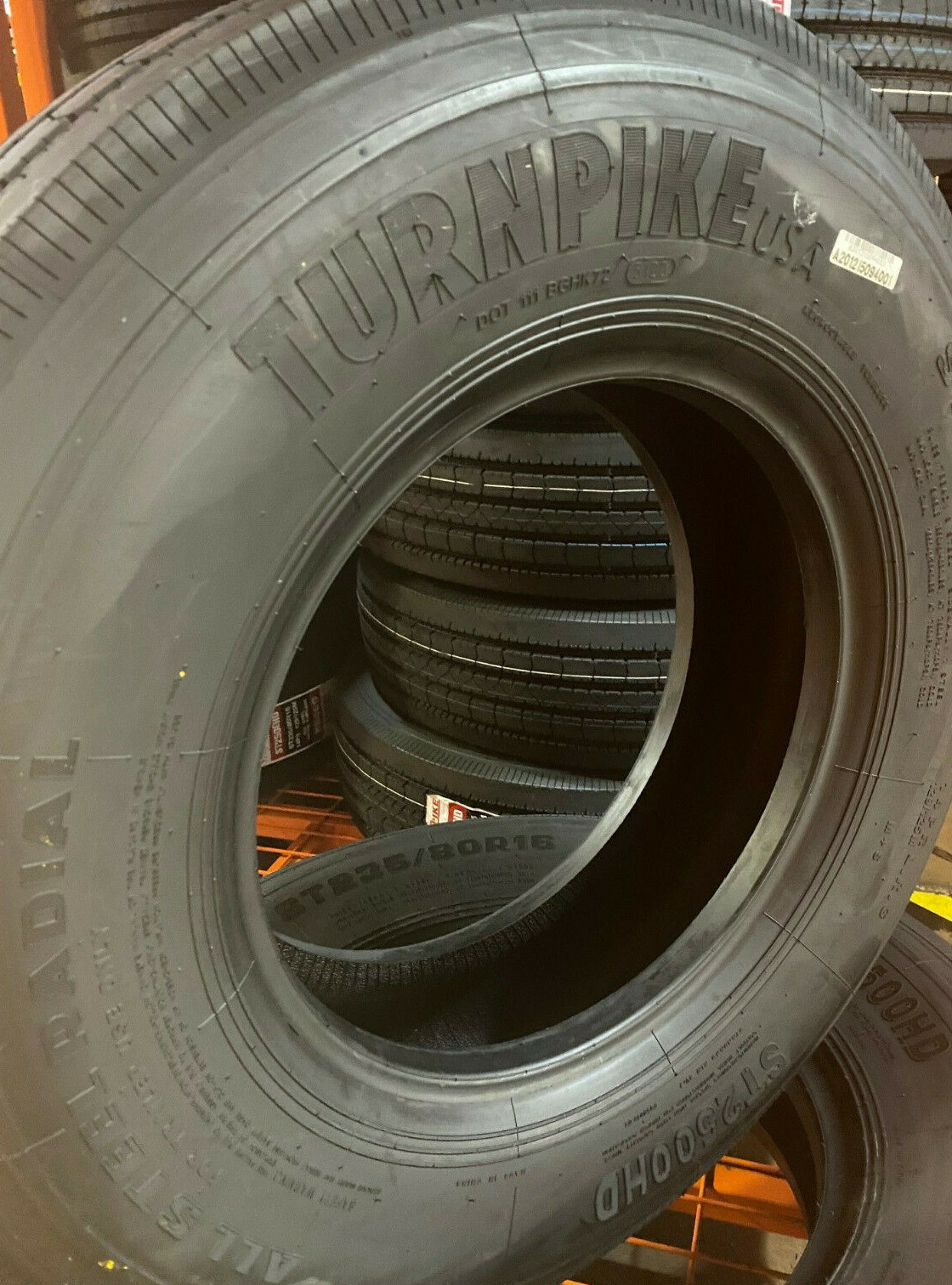 4 NEW 235/80R16 Turnpike ST2500 All Steel trailer Tire 235 80 16 2358016 14ply G