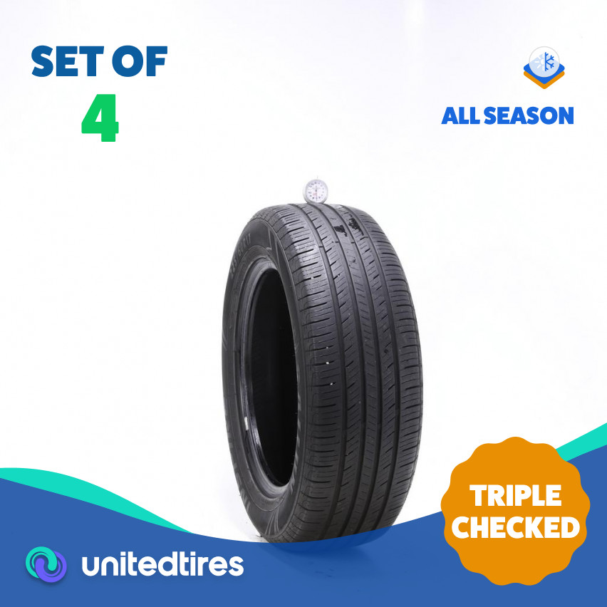 Set of (4) Used 225/60R17 Sailun Inspire 99T – 7-8.5/32 (18Q46)
