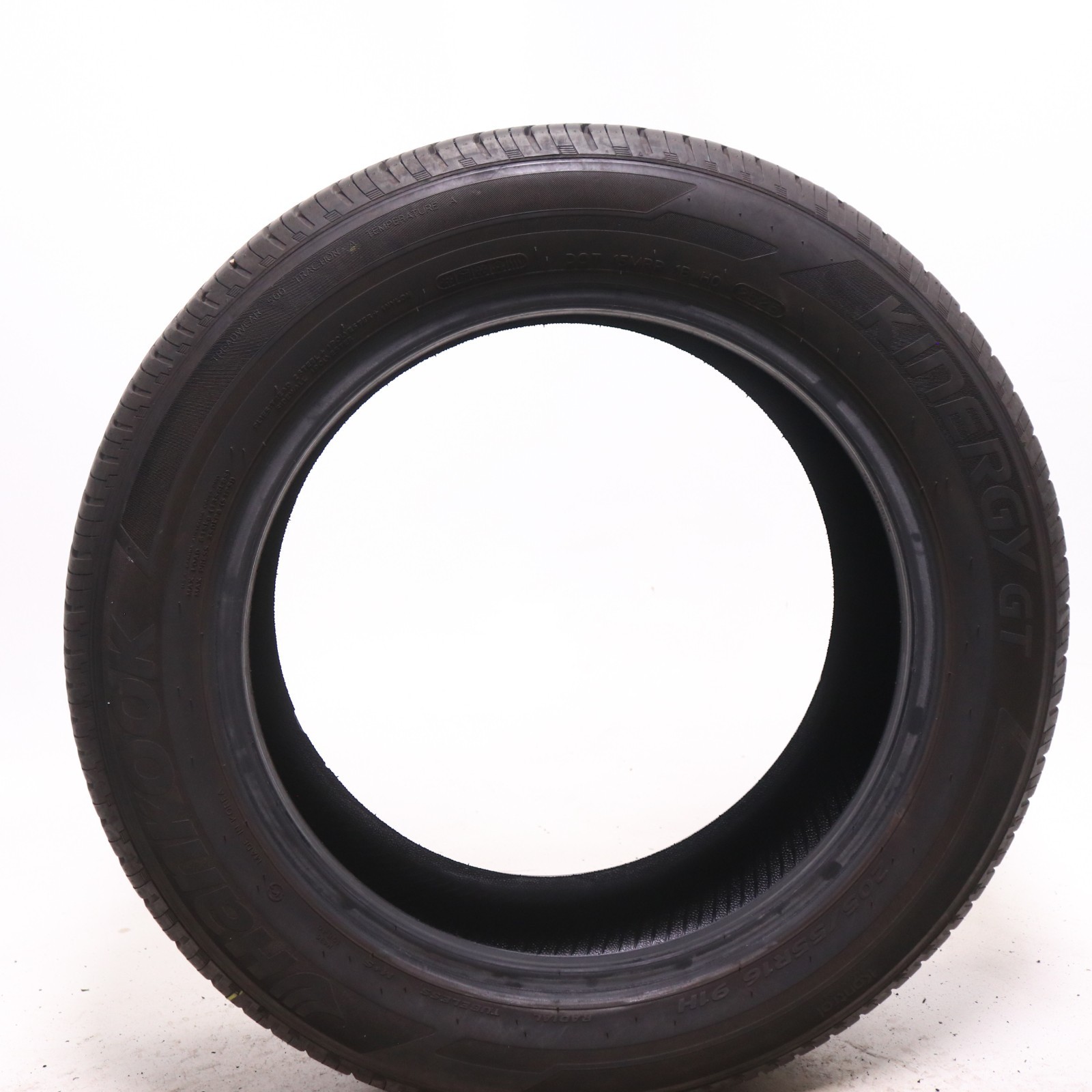Used 205/55R16 Hankook Kinergy GT – 91H – 9/32 No Repairs
