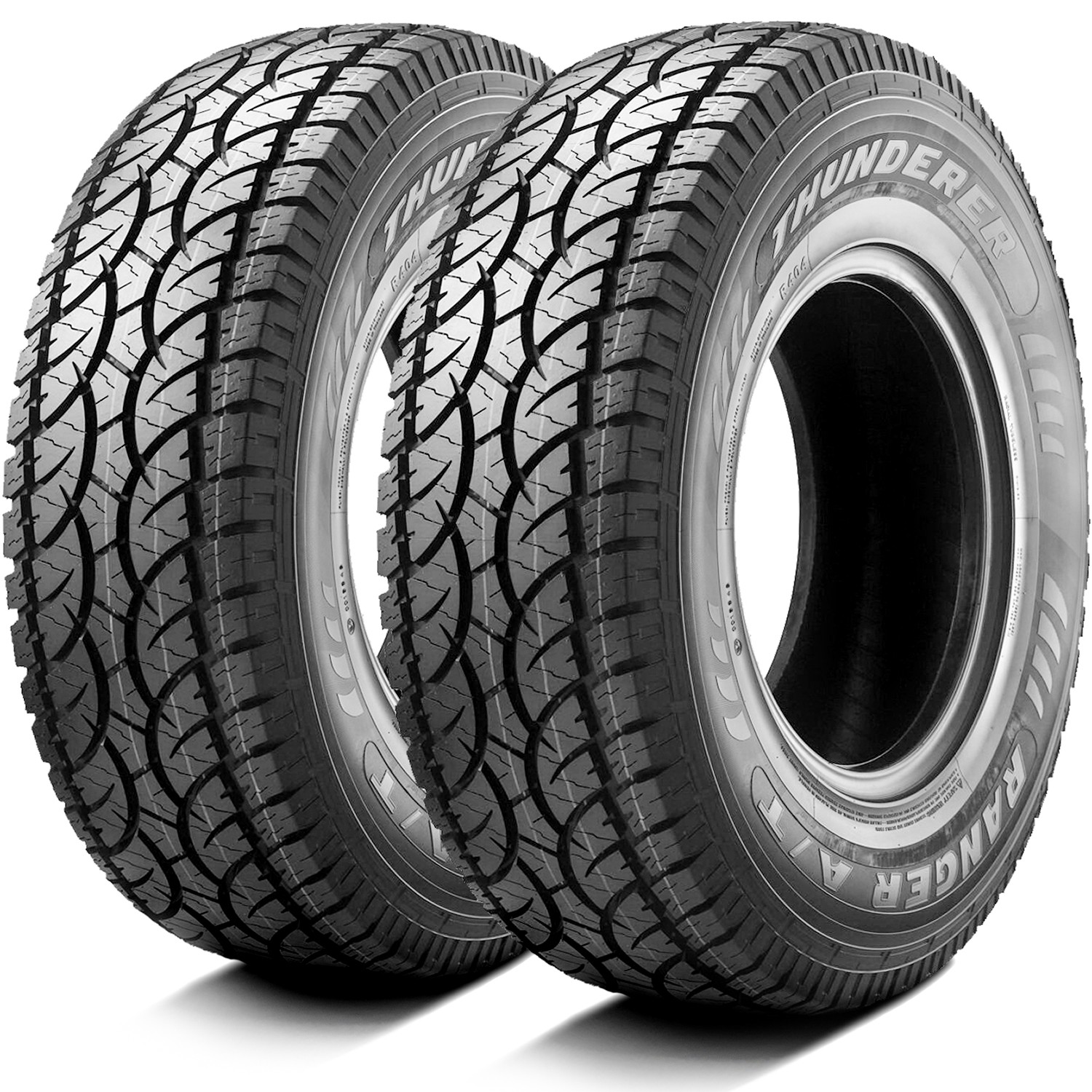 Tire Thunderer Ranger A/T R404 LT 235/75R15 104/101S C 6 Ply AT All Terrain