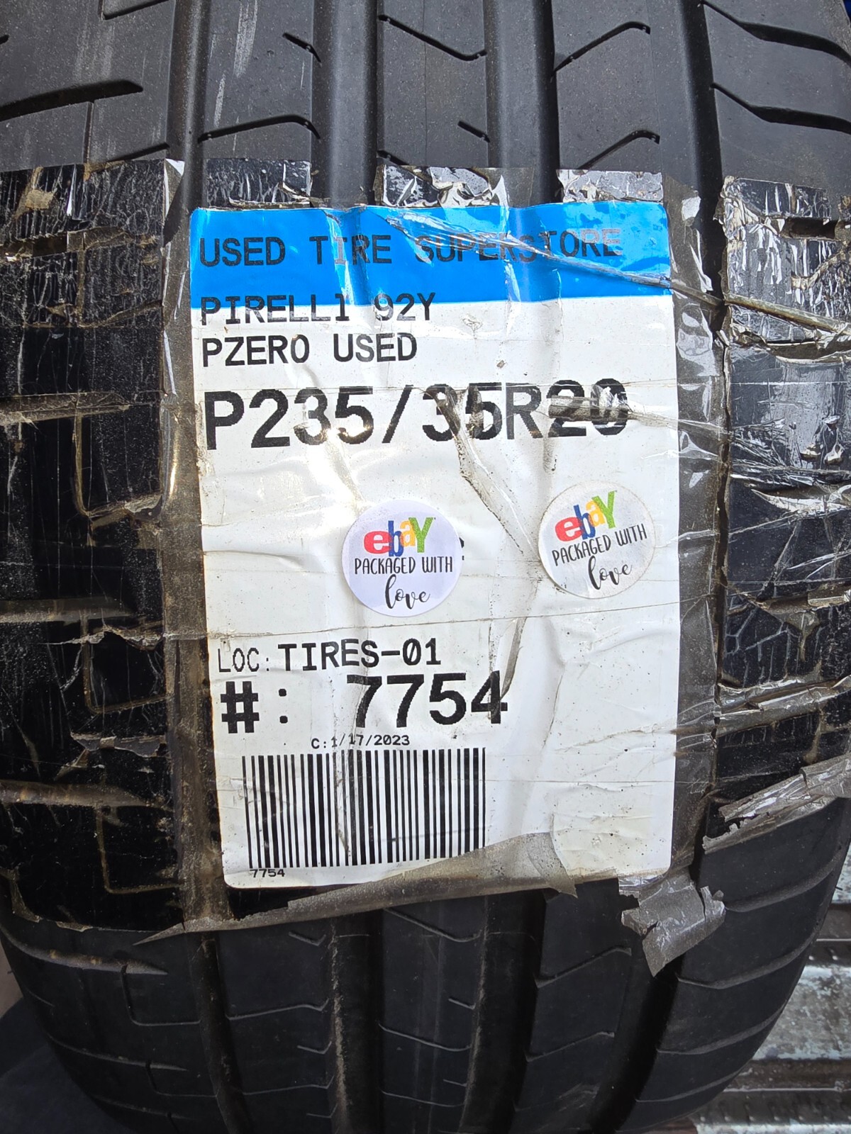 Pirelli PZero PZ4 PNCS Sport 235/35R20 Tire 9/32