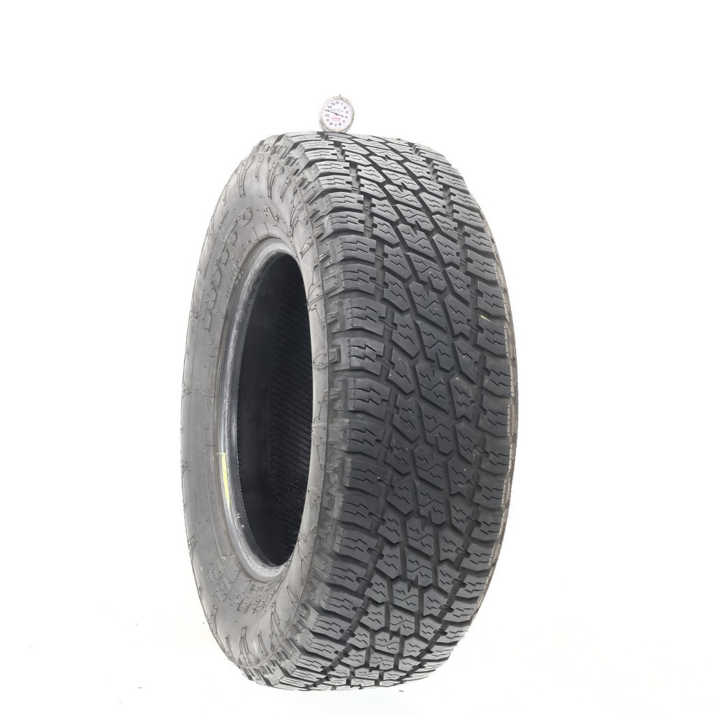 Set of (4) Used 265/65R17 Nitto Terra Grappler G2 A/T 116T – 9.5-11/32