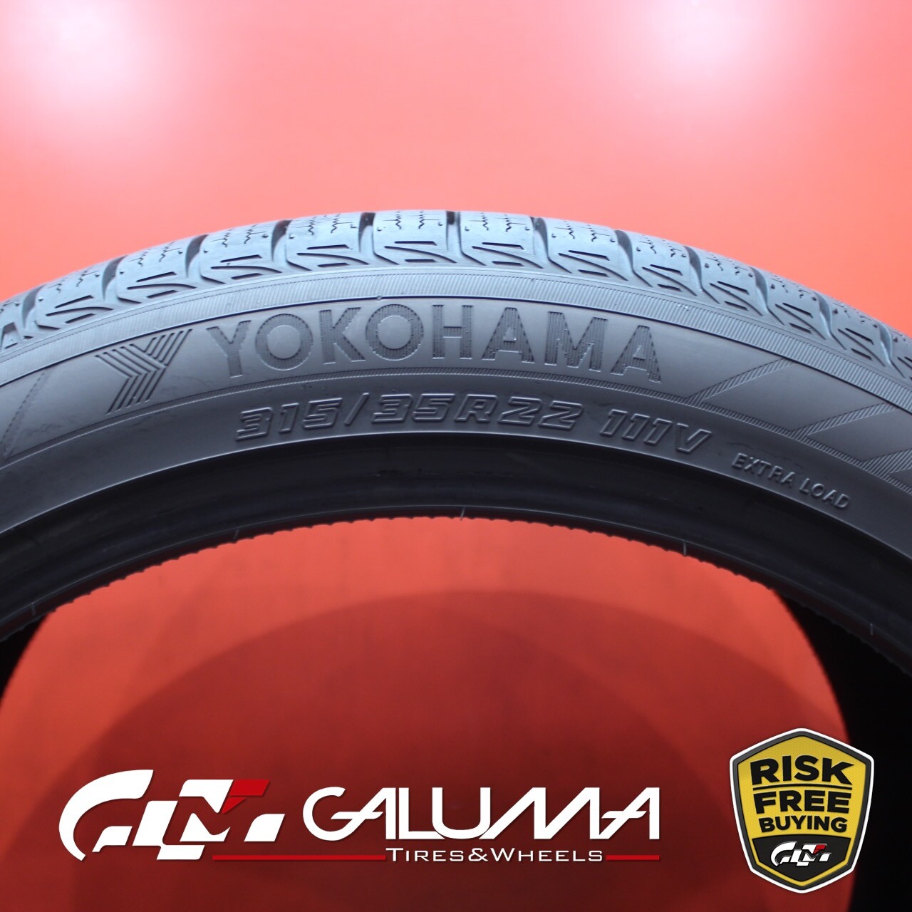 Set of 2 Tires Yokohama Advan V35 315/35R22 315/35/22 3153522 111V #79445