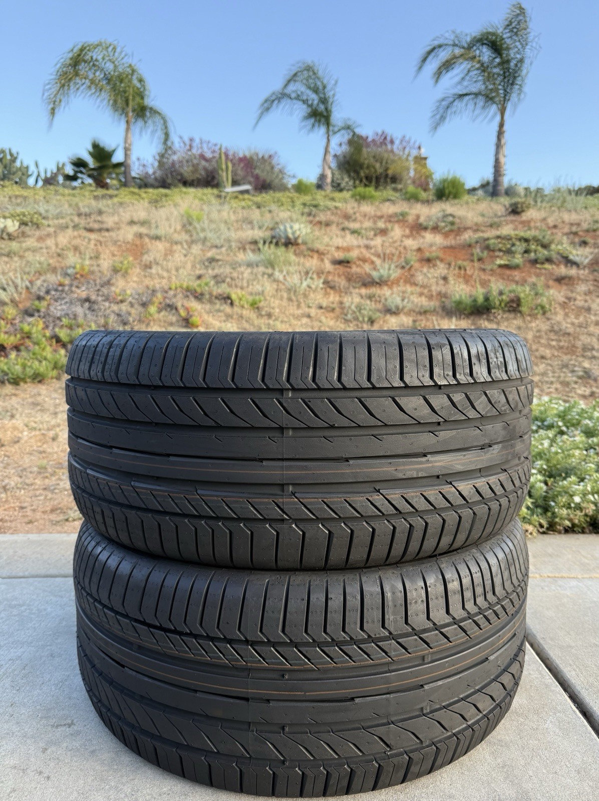 Set of TWO BRAND NEW 275/45R18 103W Continental ContiSportContact 5 Tires