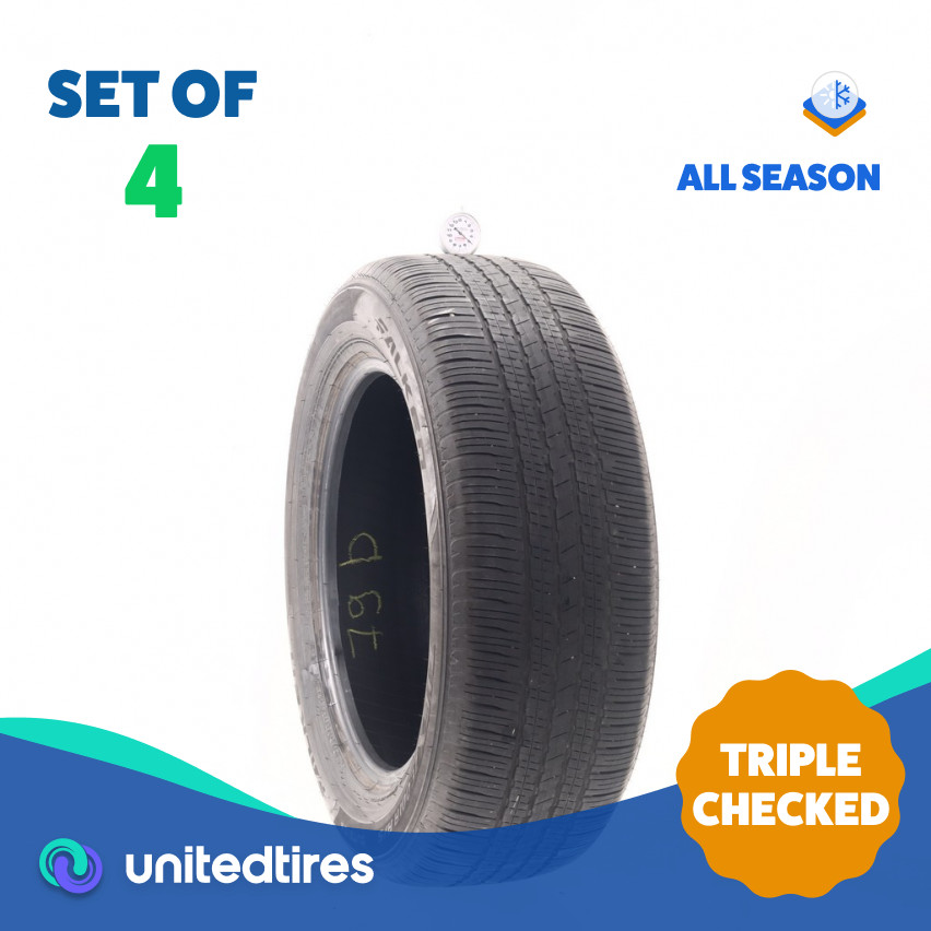 Set of (4) Used 235/60R18 Falken Ziex ZE001A A/S 103H – 5-7/32 (13V7H)