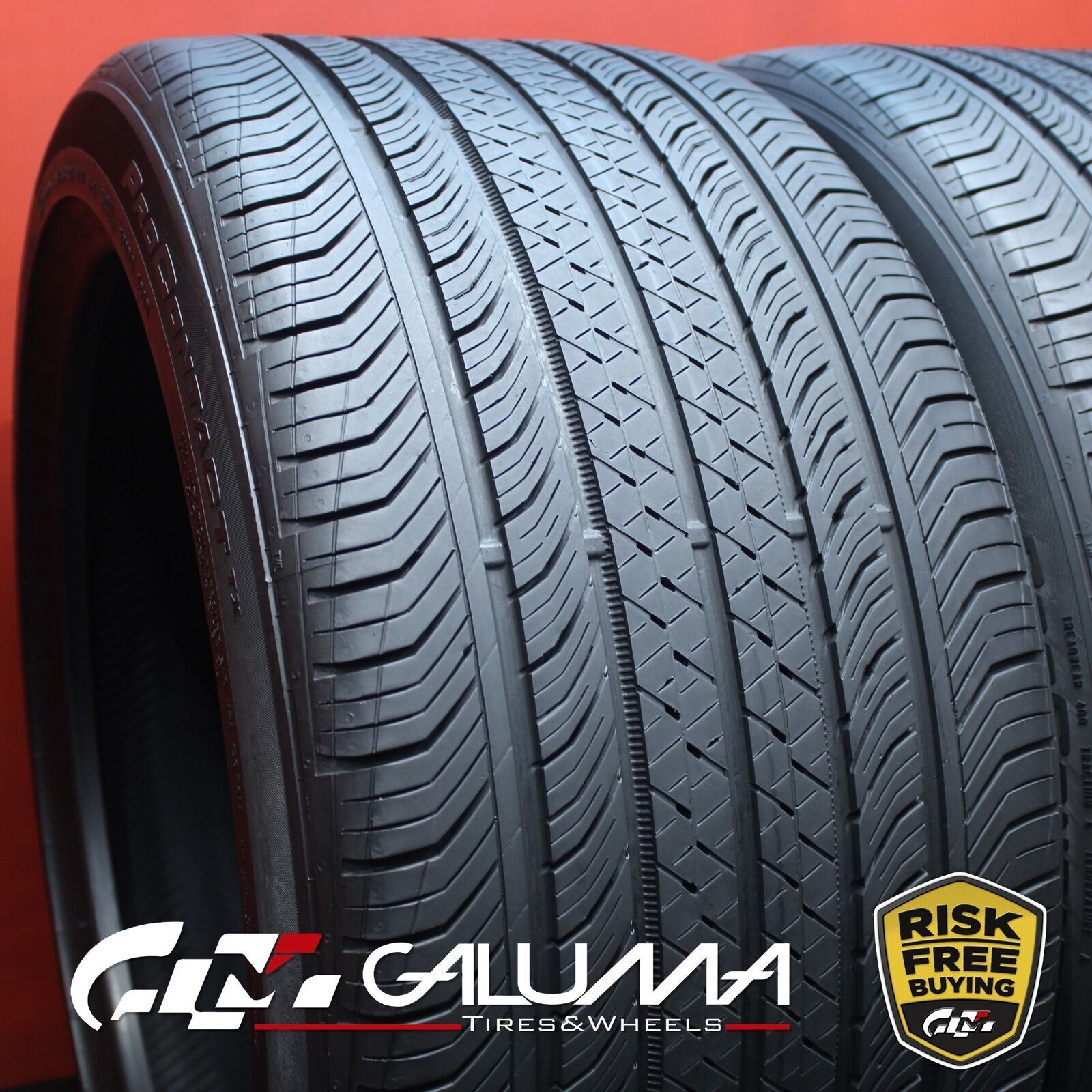 2X Tires LikeNEW Continental ProContact TX 315/35/21 315/35R21 No Patch #71104