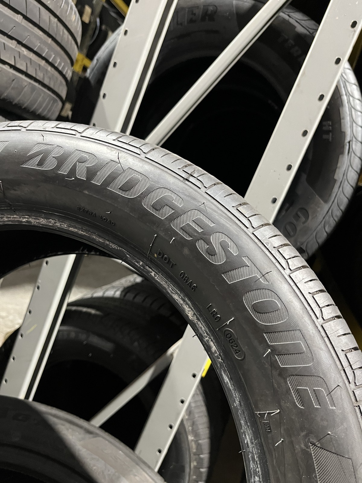 1 Tire Bridgestone Dueler H/P Sport AS RFT ★ BMW 245/50R19 105H DOT.0624 5.5/32