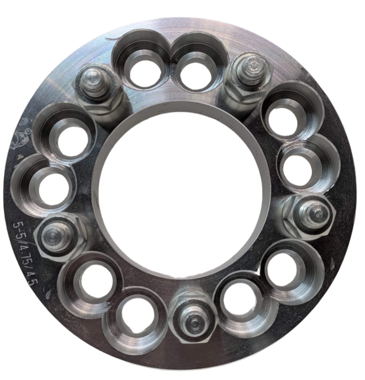 2 PCS MULTI DRILL WHEEL SPACER 5 ON 4.75 AND 5 ON 4.50 1.25″ THICK