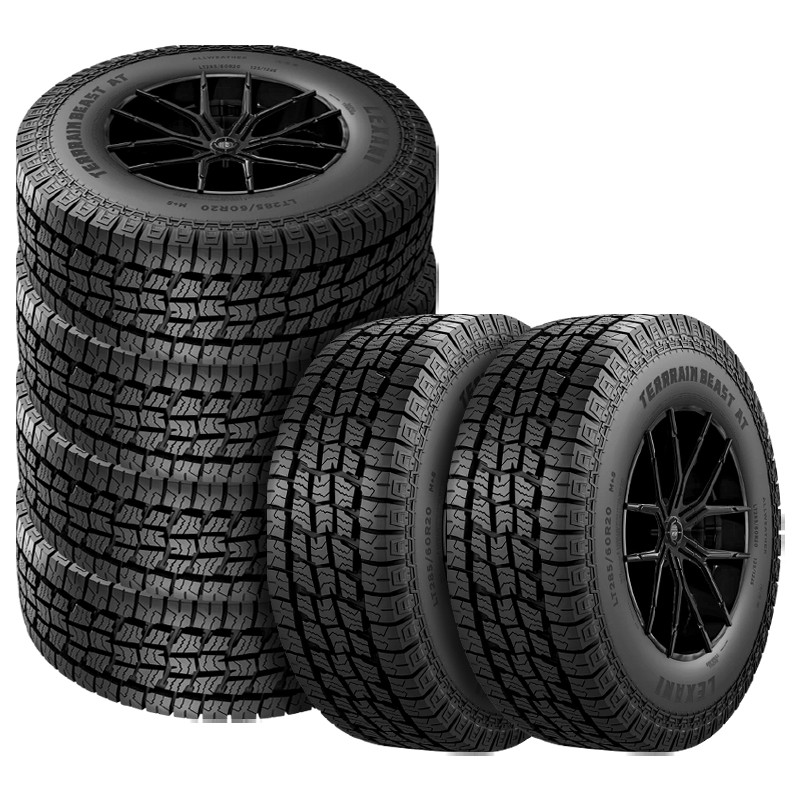6 Lexani Terrain Beast AT LT215/85R16 115/112S All Terrain 50K Warranty 10 PLY