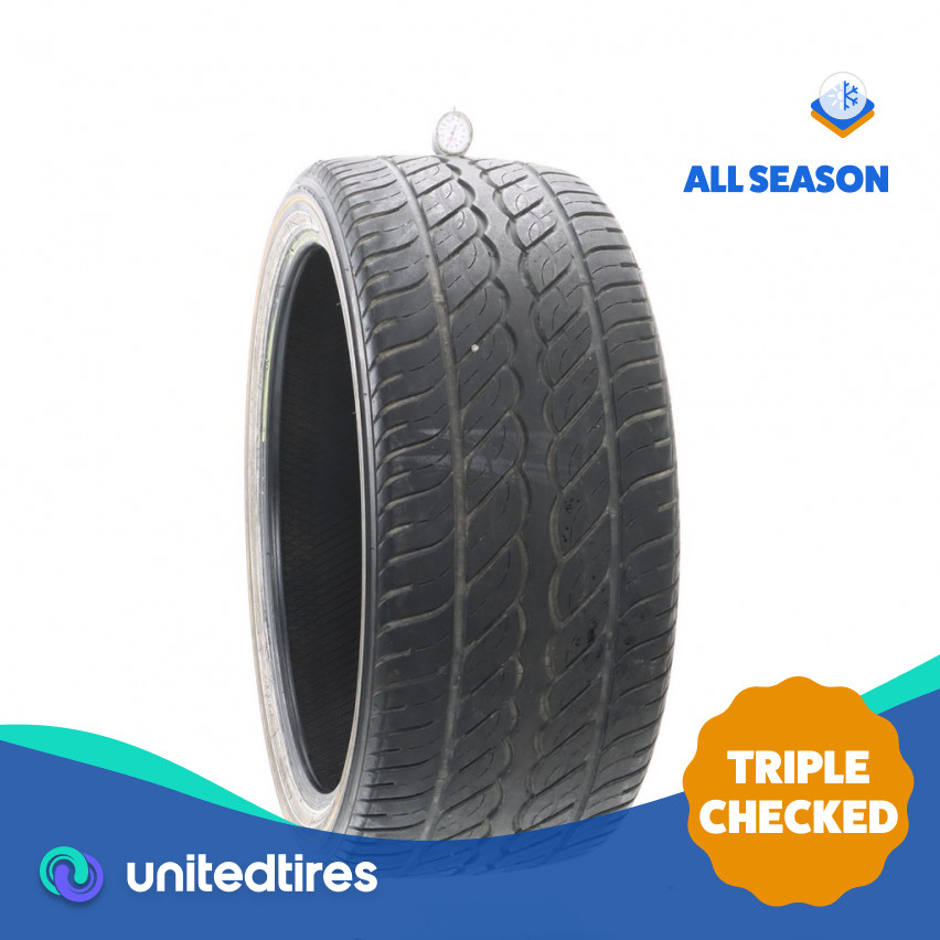 Used 305/35R24 Vogue Custom Built Radial XIII Gold/White 112H – 7.5/32