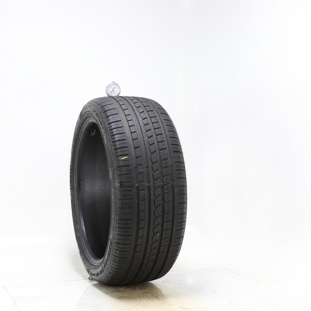 Set of (4) Used 225/40ZR18 Pirelli P Zero Rosso N4 88Y – 7-8.5/32