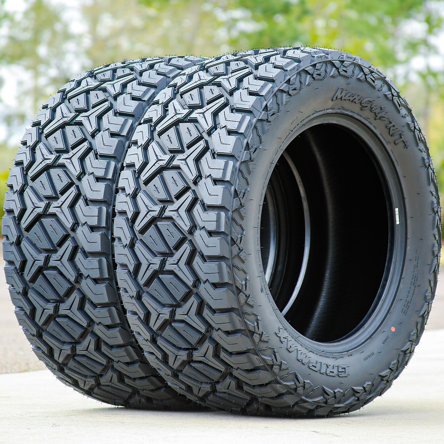 4 Tires LT 35X14.50R20 Gripmax MaxGrip R/T+ RT R/T Rugged Terrain Load F 12 Ply