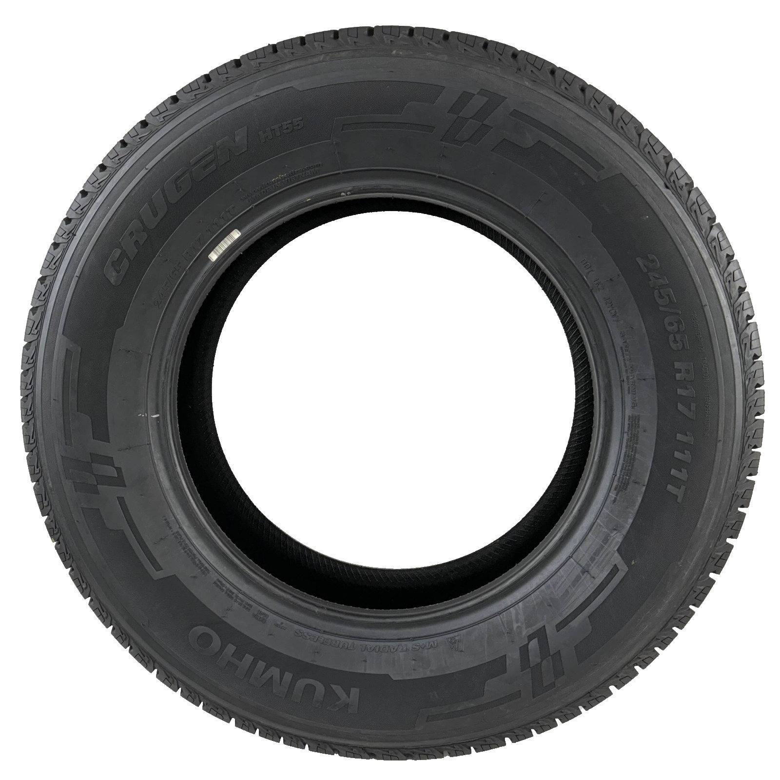 New 245/65R17 Kumho Crugen HT55 111T 12/32