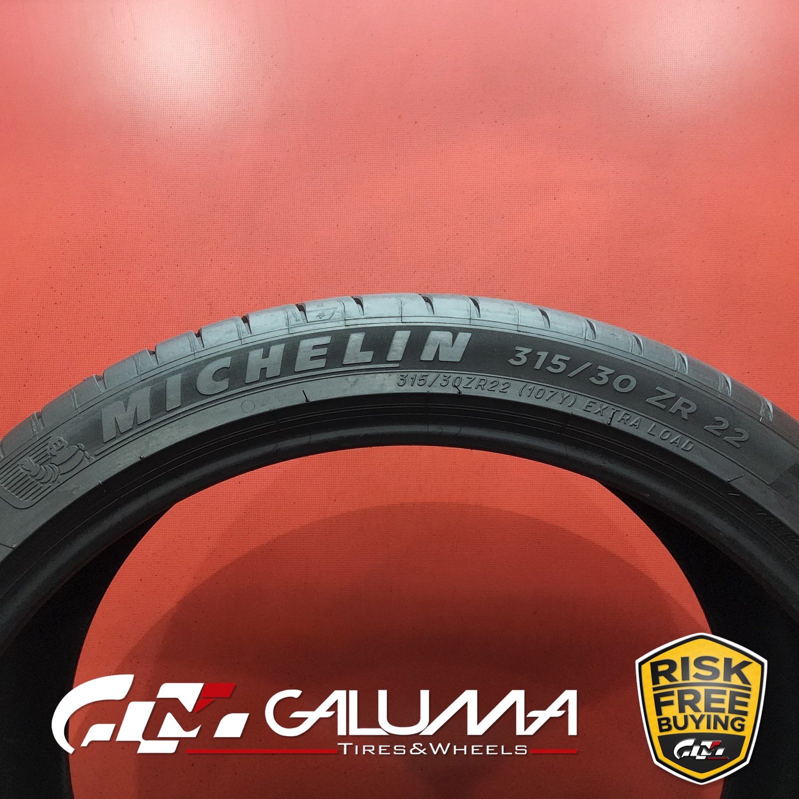 Set of 2 Tires Michelin Pilot Sport 4S ★ XL 315/30ZR22 315/30/22 3153022 #91624