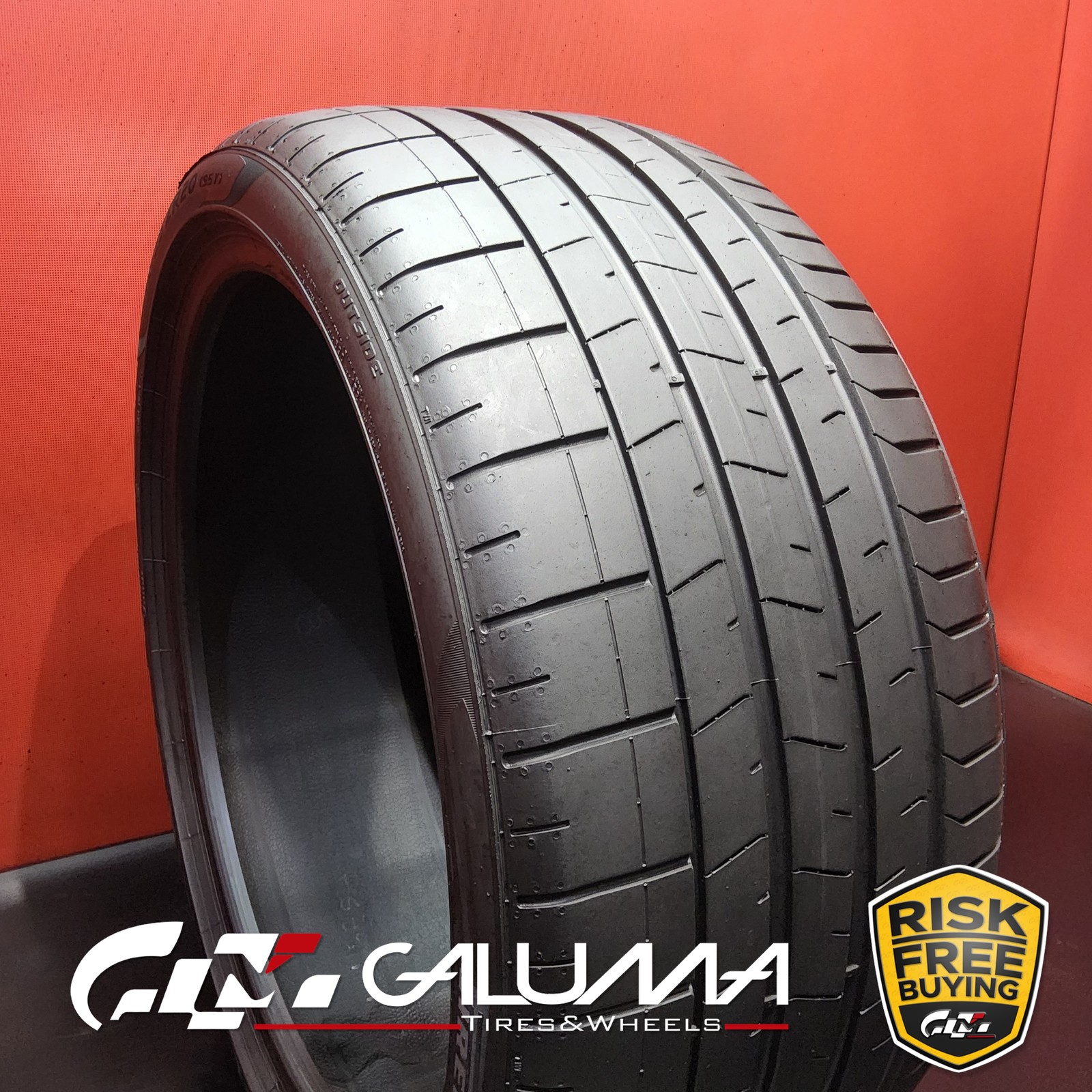 1 Tire LikeNEW Pirelli P-Zero (PZ4) N1 265/35ZR20 265/35/20 2653520 95Y #95799