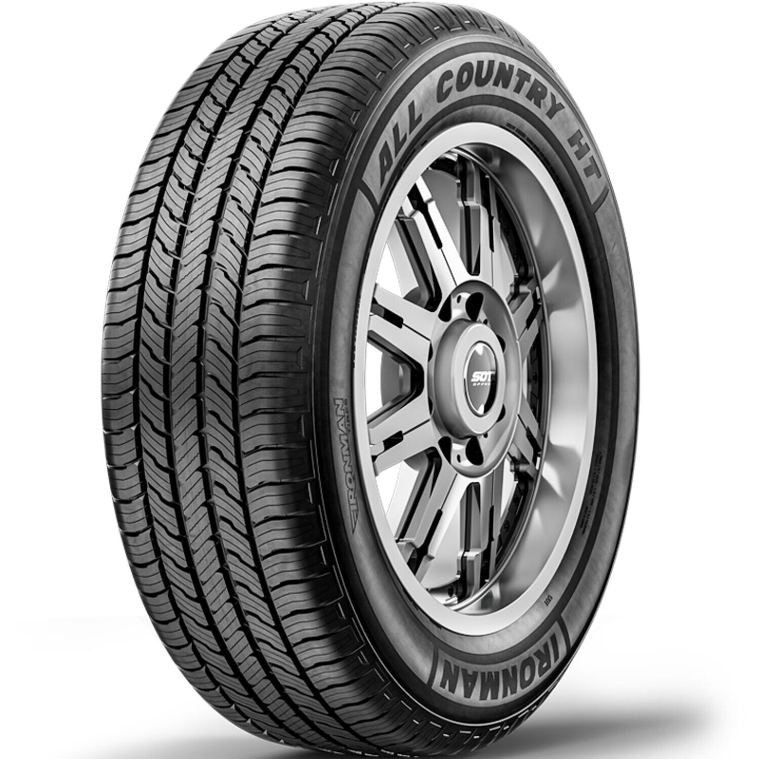 2456018 245/60R18 Ironman All Country HT 105H, Blk, New Tire(s) – Qty 1