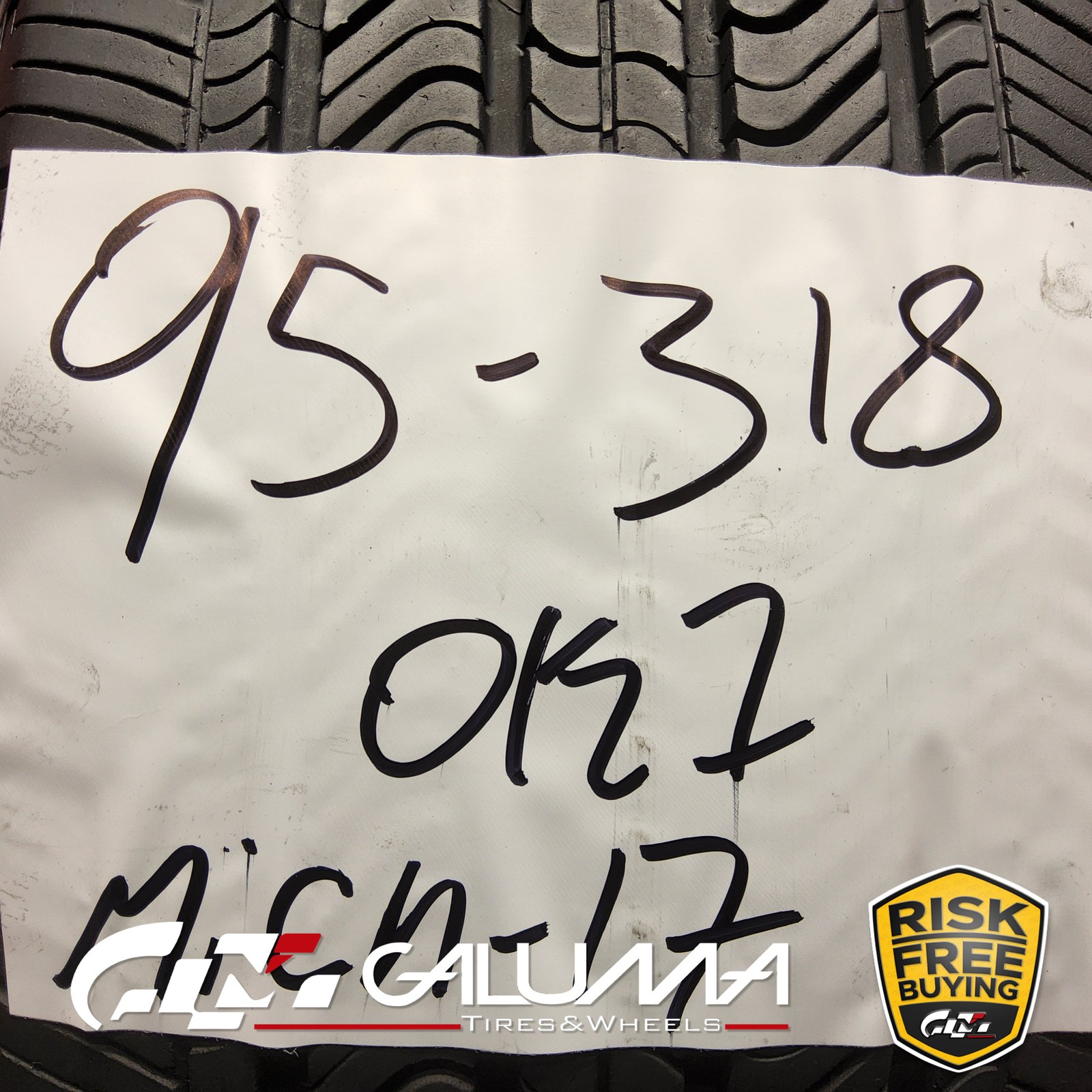 1 Tire Michelin Primacy mxv4 215/55R17 215/55/17 2155517 94V No Repairs #95318