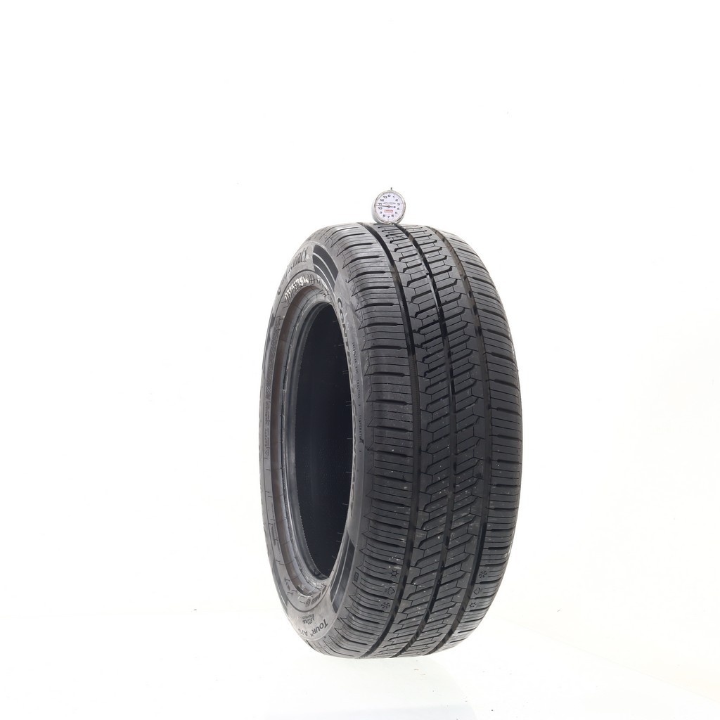 Set of (4) Used 215/55R16 Continental ControlContact Tour M A/S EV – 9.5-10.5/32