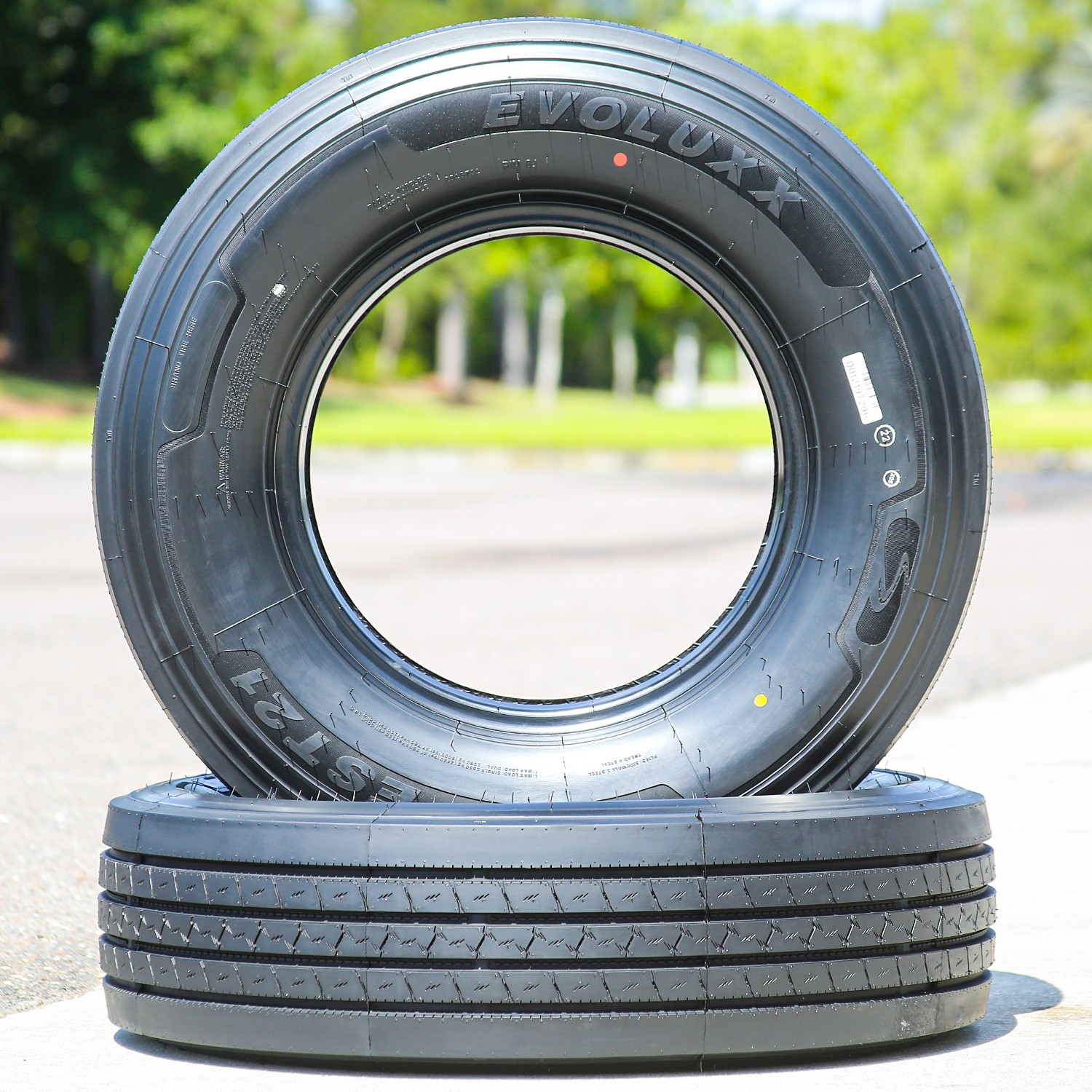 4 Tires Evoluxx EST21 All Steel ST 235/80R16 Load G 14 Ply Trailer