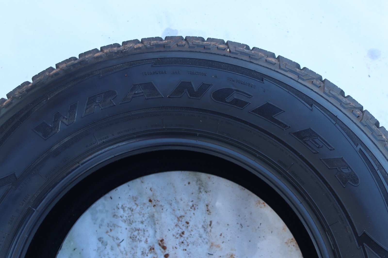 TIRE GOODYEAR WRANGLER 245/75 R17 112T 8.27/32 NDS