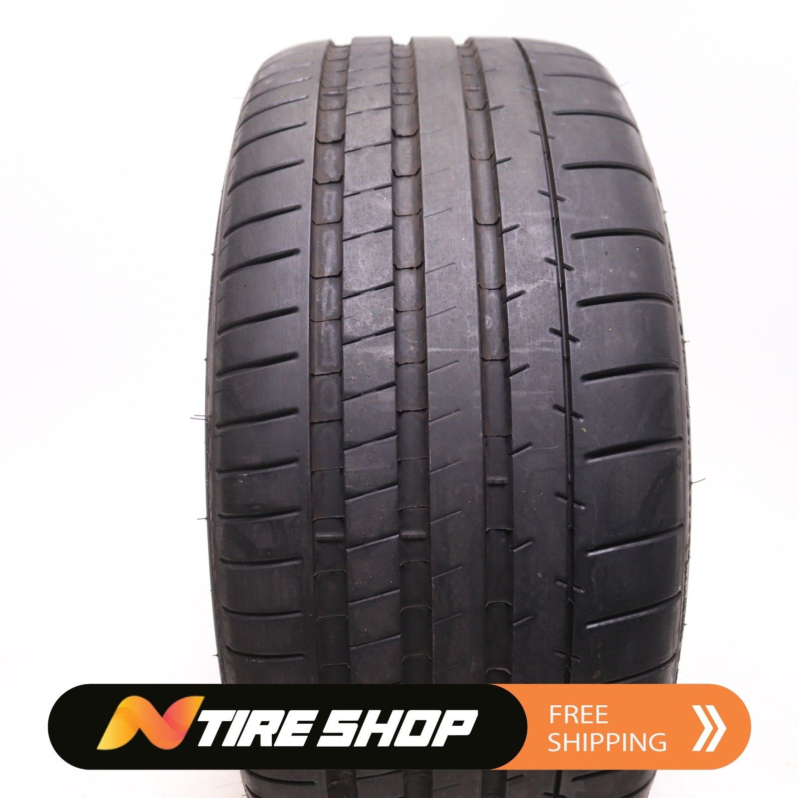 Set of 2 Used 255/35ZR19 Michelin Pilot Super Sport – 96Y – 8-9/32