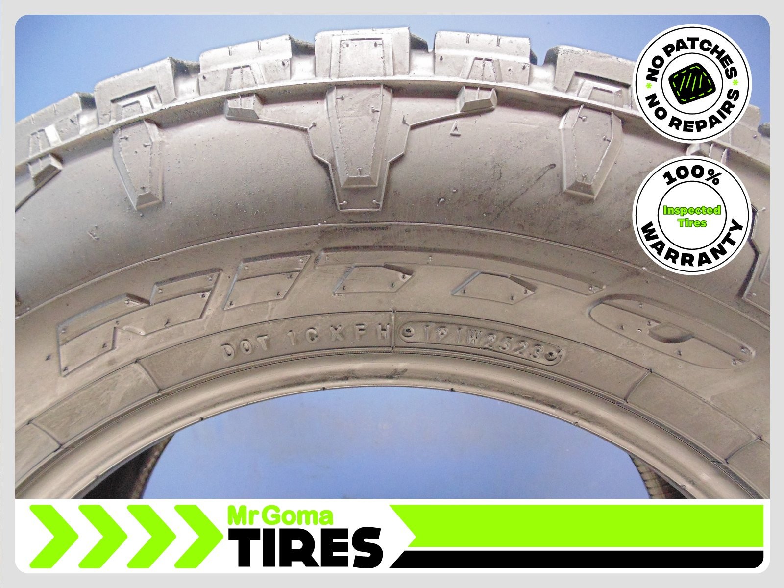 1 NITTO TERRA GRAPPLER G2 A/T LT265/65R18 USED TIRE 10/32 TREAD NO PATCH 2656518
