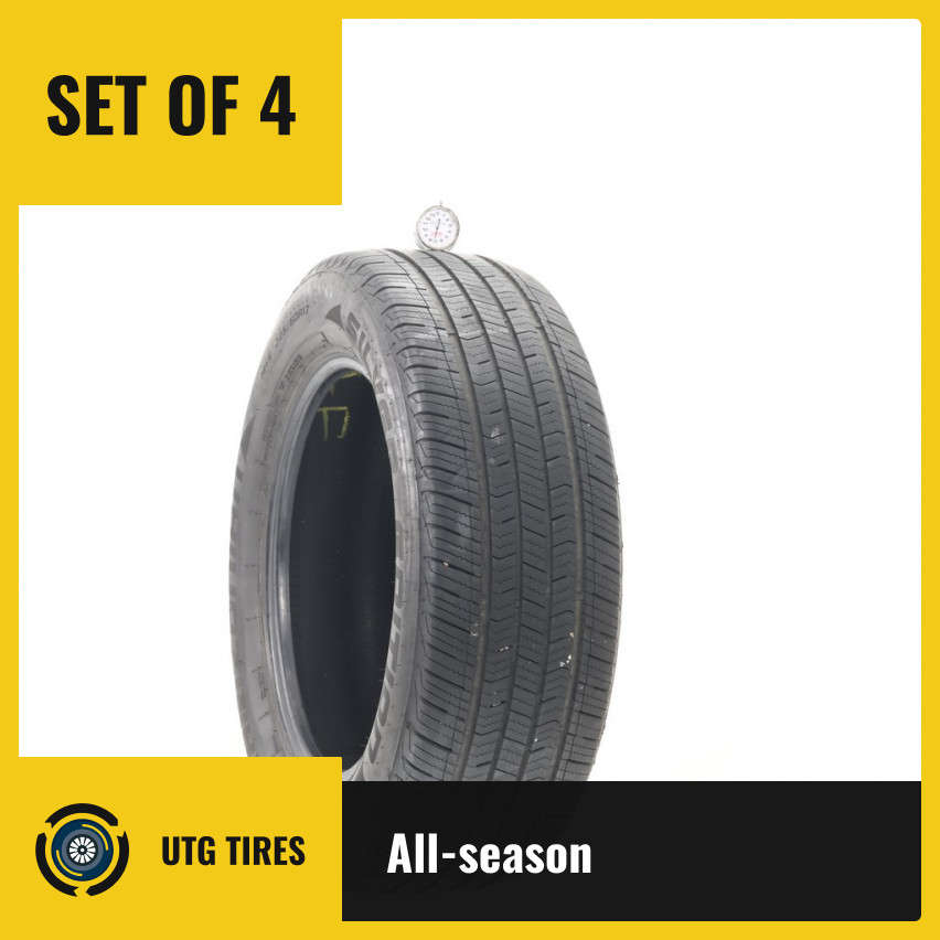 Set of (4) Used 225/60R17 Arizonian Silver Edition 99H – 7-8.5/32 (M11N)