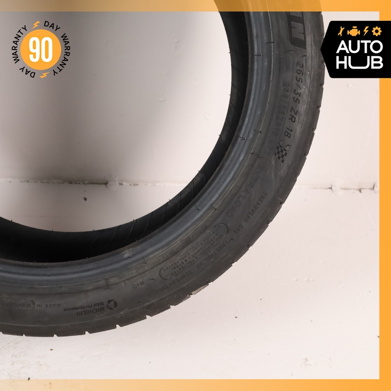 265/35ZR18 Michelin Pilot Sport All Season 4 265 35 18′ 97Y 9/32″ Set Of 2 Tires